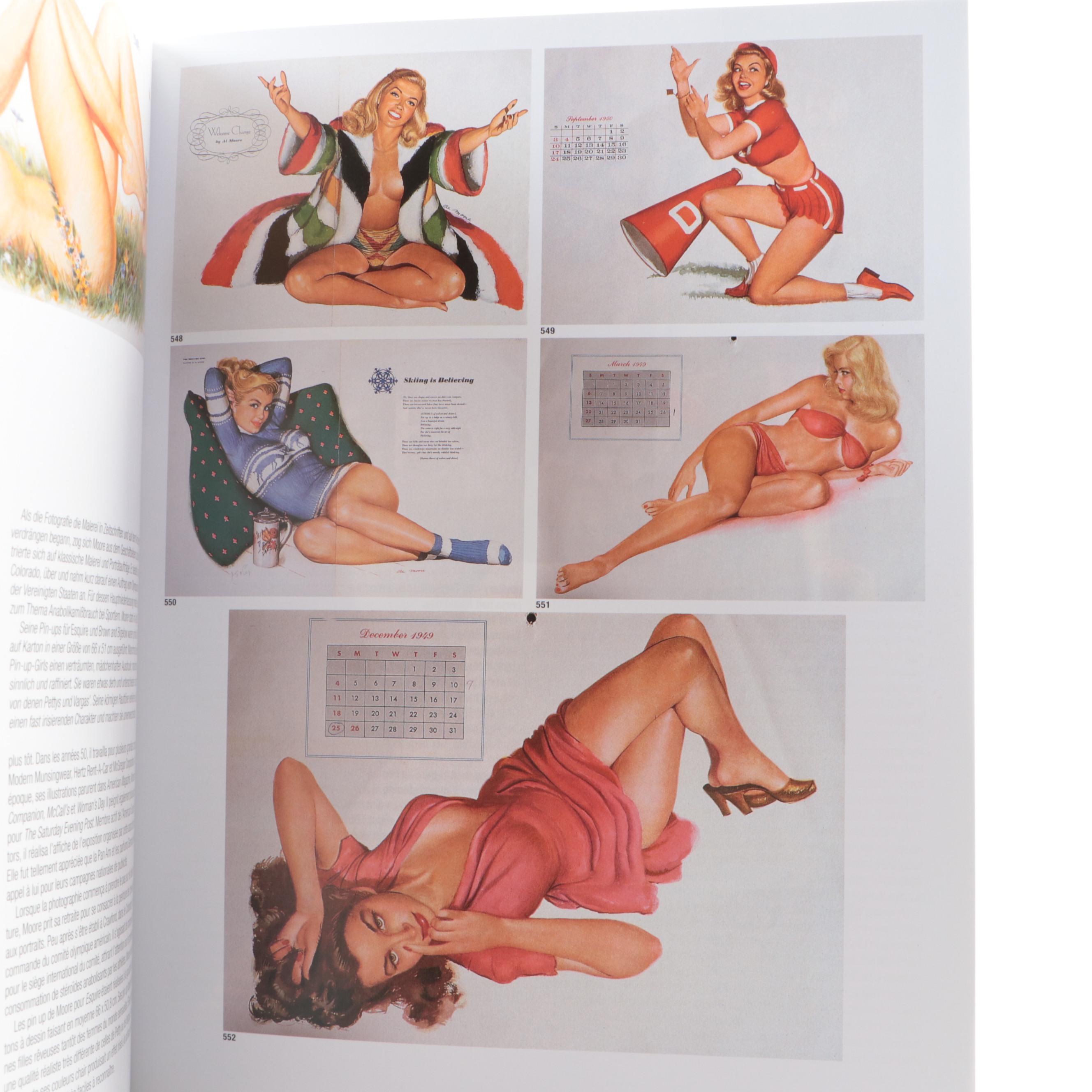 "The Great American Pin-Up" by Martignette and Meisel with More Pin-Up Books