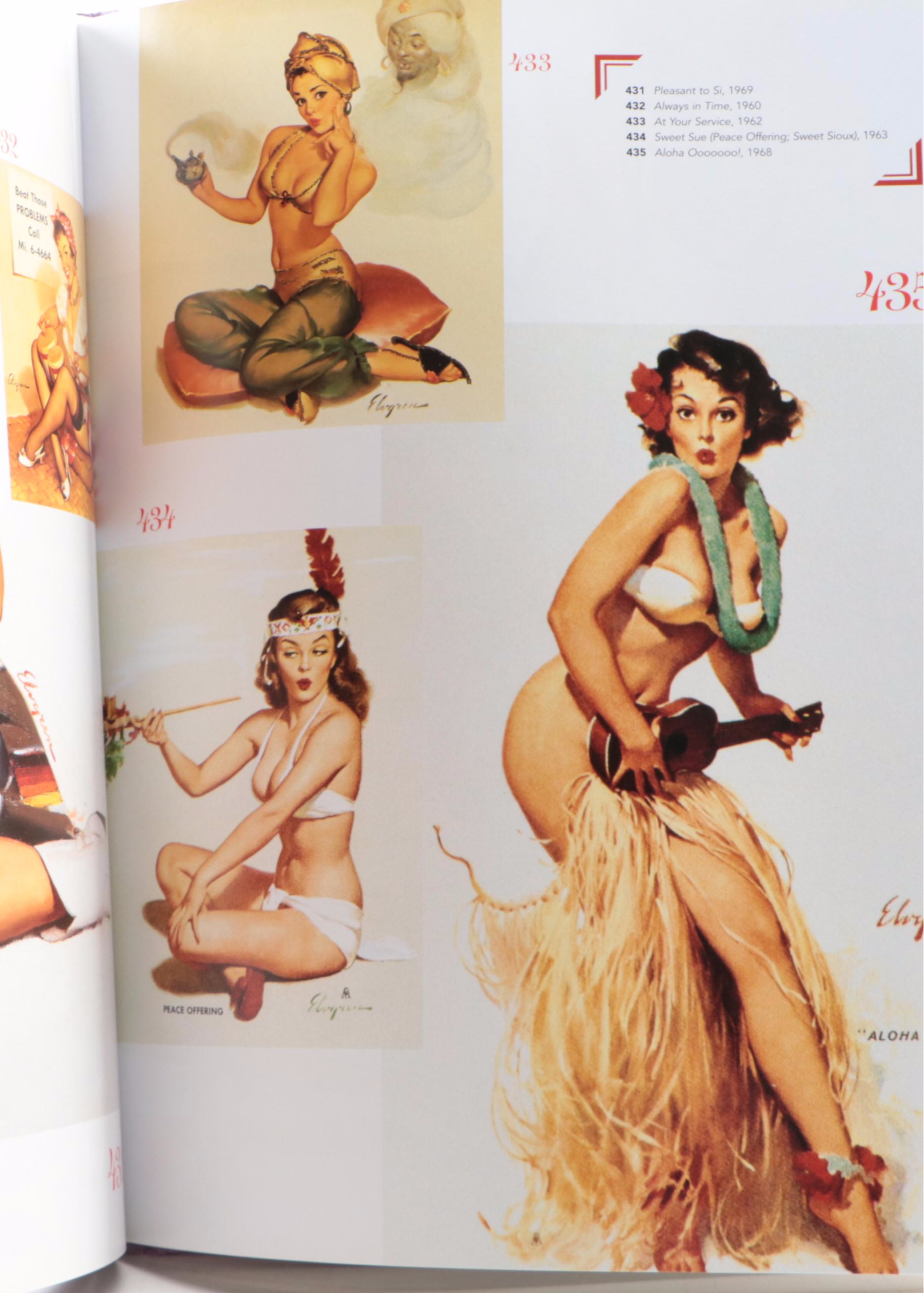 "The Great American Pin-Up" by Martignette and Meisel with More Pin-Up Books