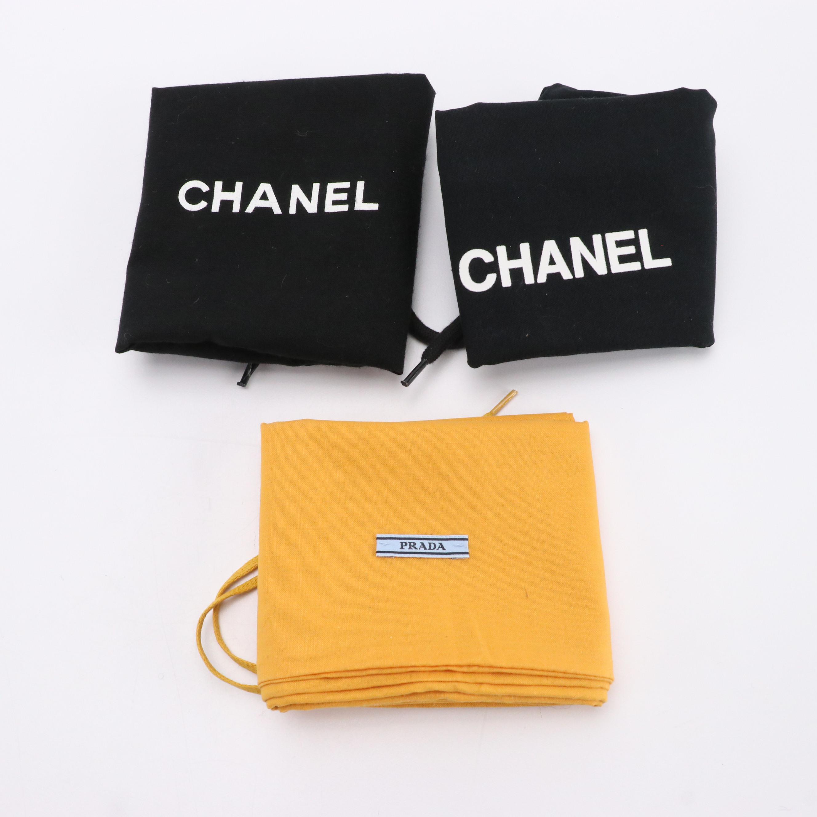 Chanel, Dolce & Gabbana, Prada and Other Assorted Dust Bags & Totes