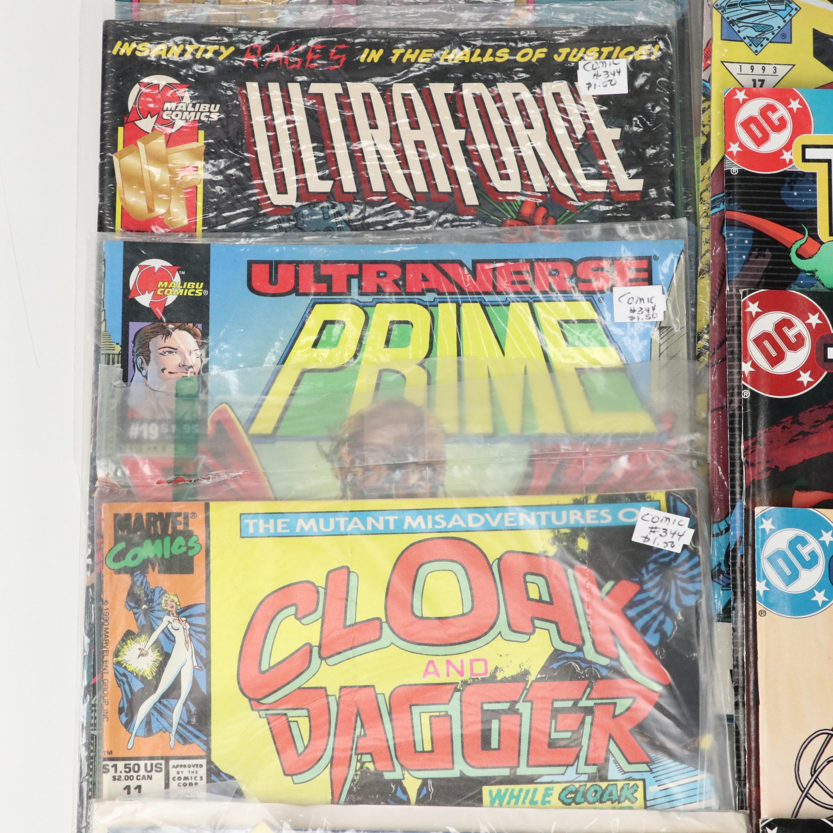 Modern Age Comic Books Featuring "Eternal Warrior," "Robin," "Dead Again," More