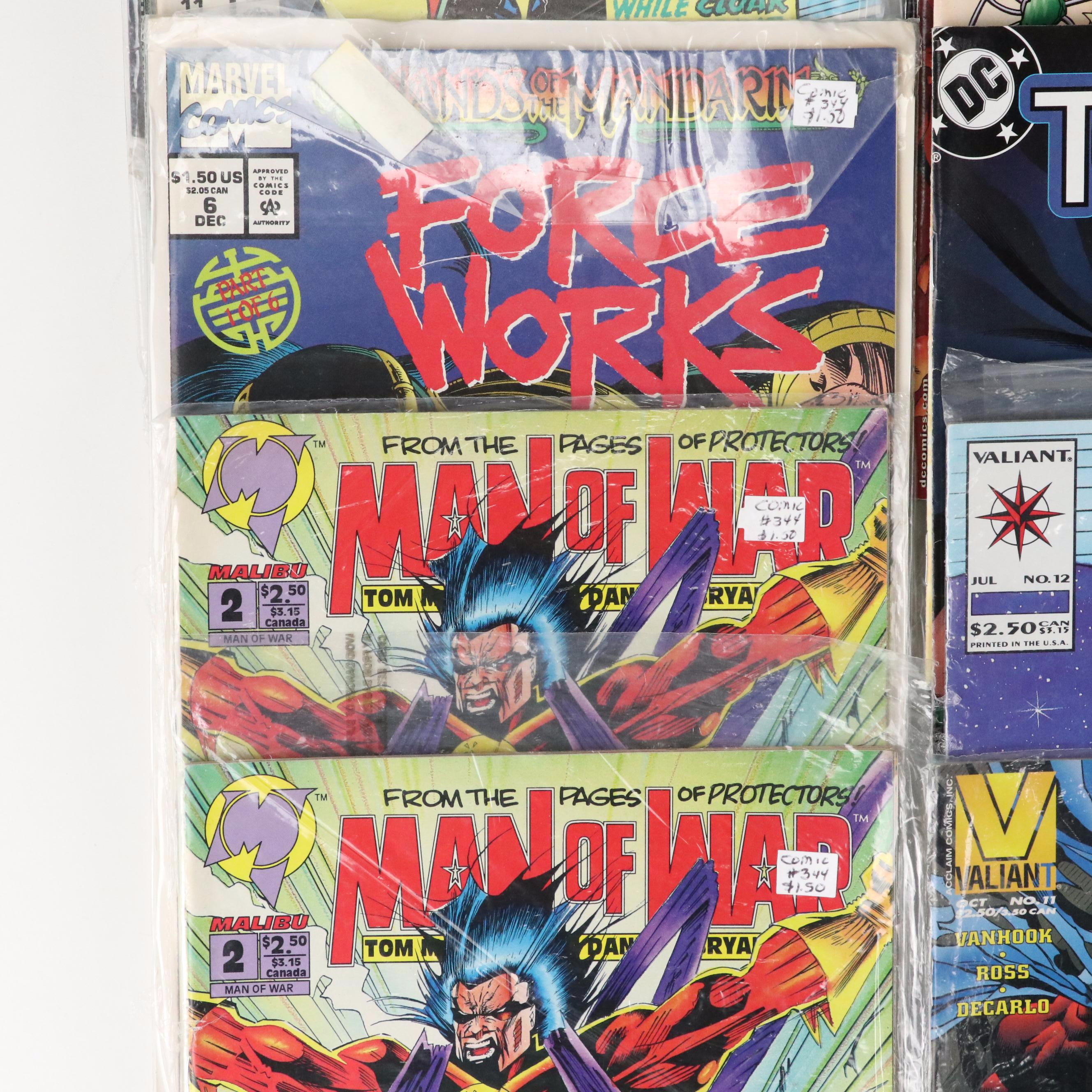 Modern Age Comic Books Featuring "Eternal Warrior," "Robin," "Dead Again," More