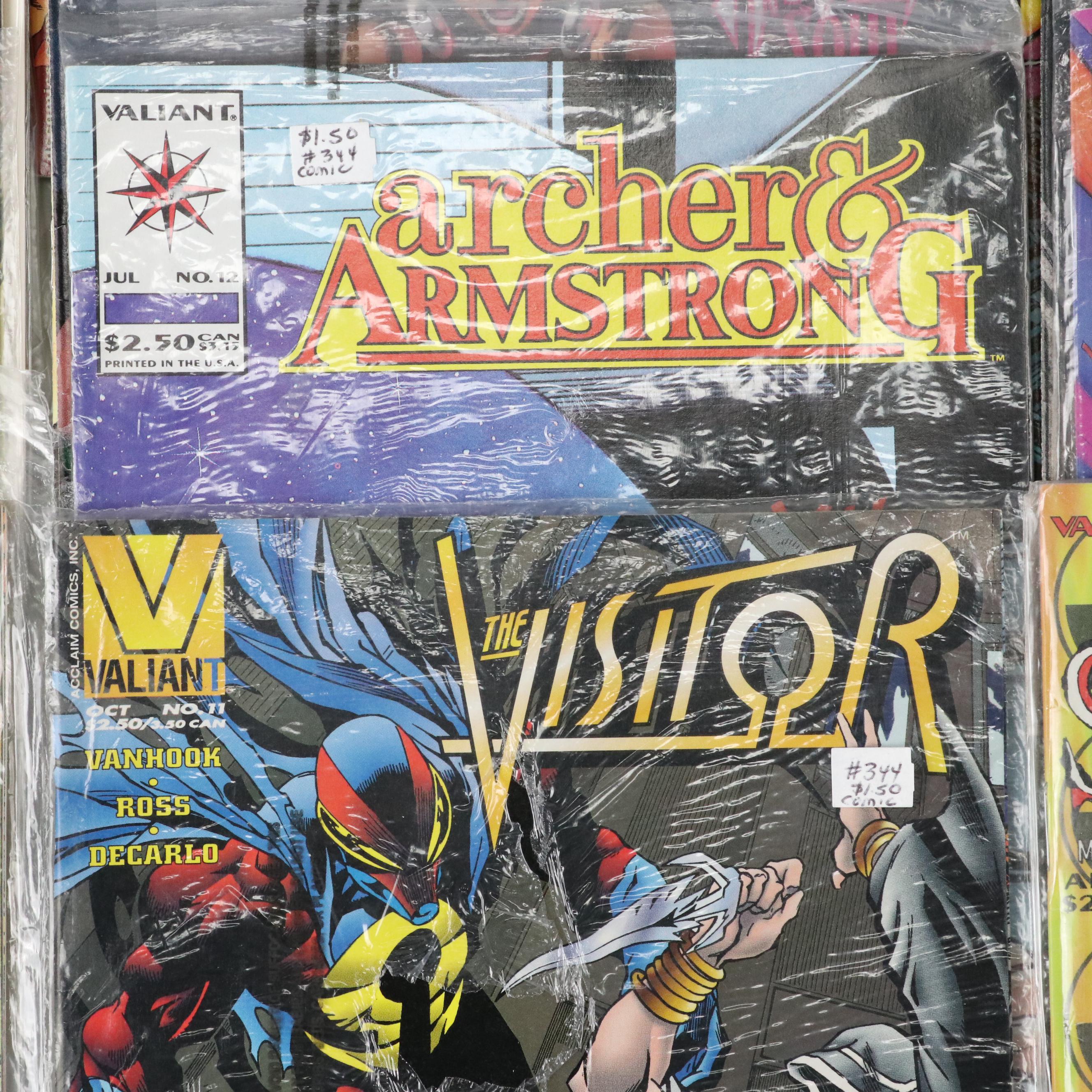 Modern Age Comic Books Featuring "Eternal Warrior," "Robin," "Dead Again," More