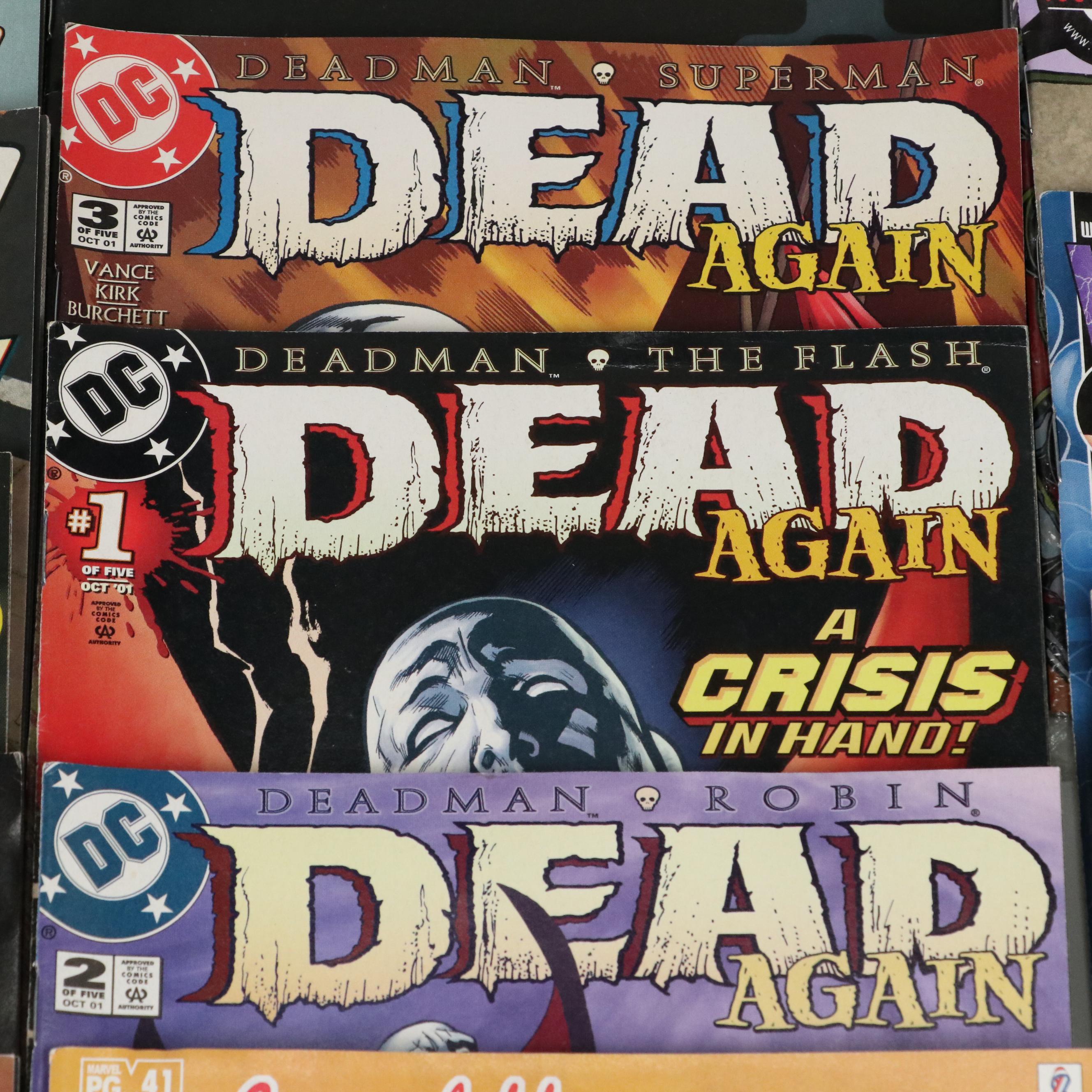 Modern Age Comic Books Featuring "Eternal Warrior," "Robin," "Dead Again," More