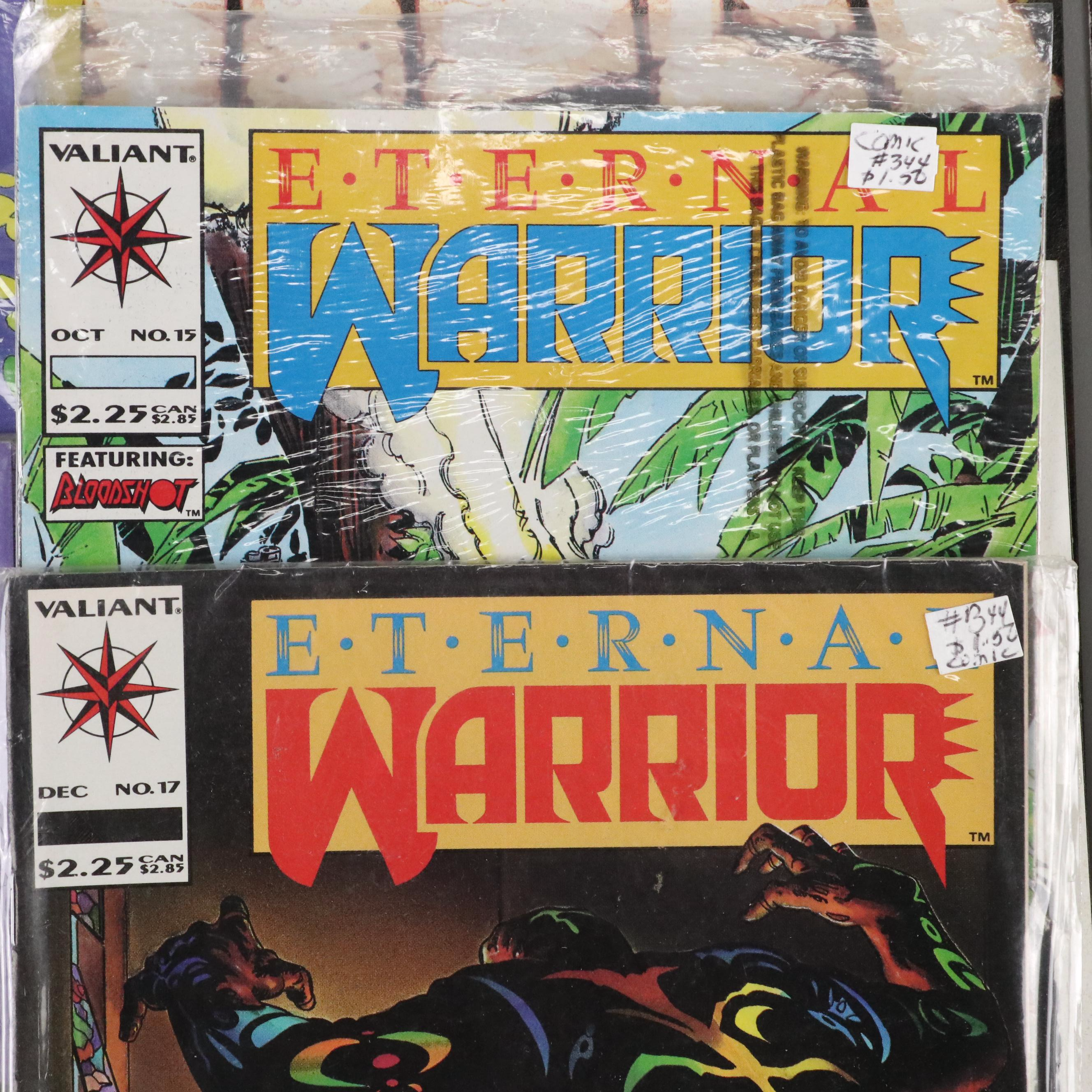 Modern Age Comic Books Featuring "Eternal Warrior," "Robin," "Dead Again," More