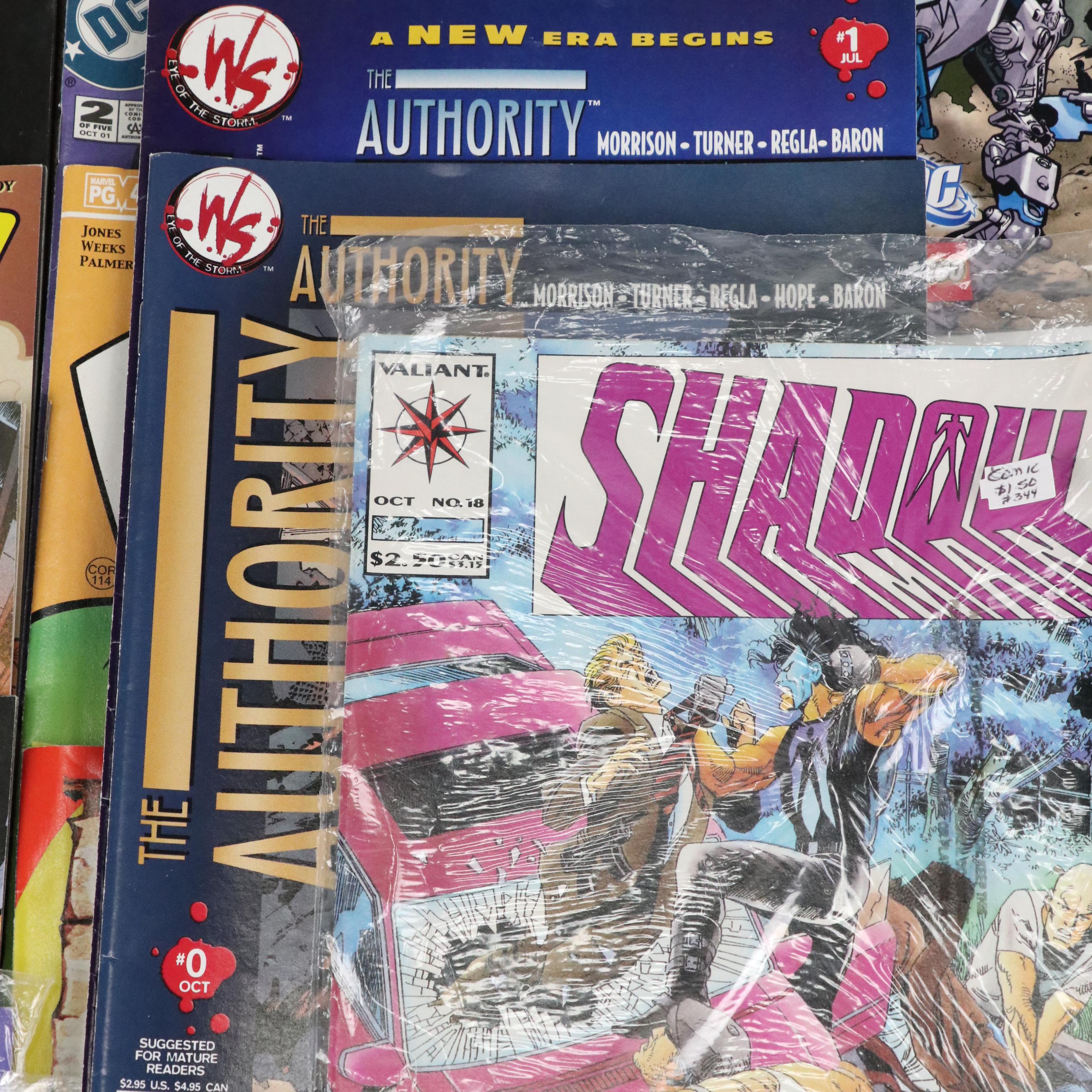 Modern Age Comic Books Featuring "Eternal Warrior," "Robin," "Dead Again," More