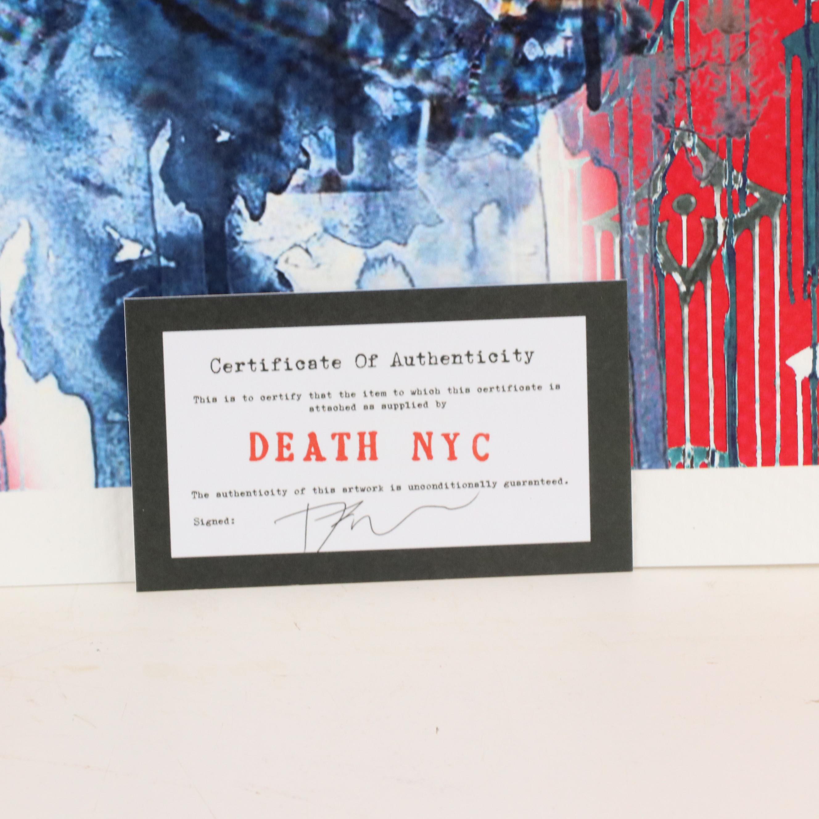 Death NYC Graphic Digital Print Featuring Taylor Swift, 2023