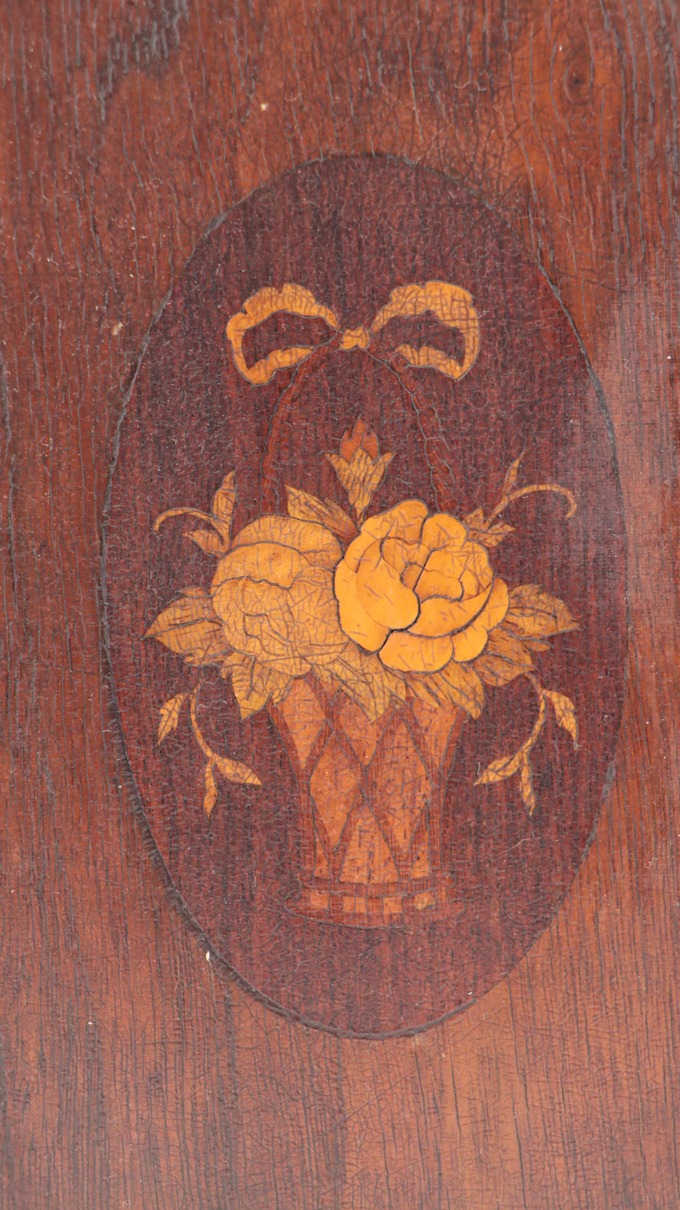 Marquetry Inlaid Vanity Box