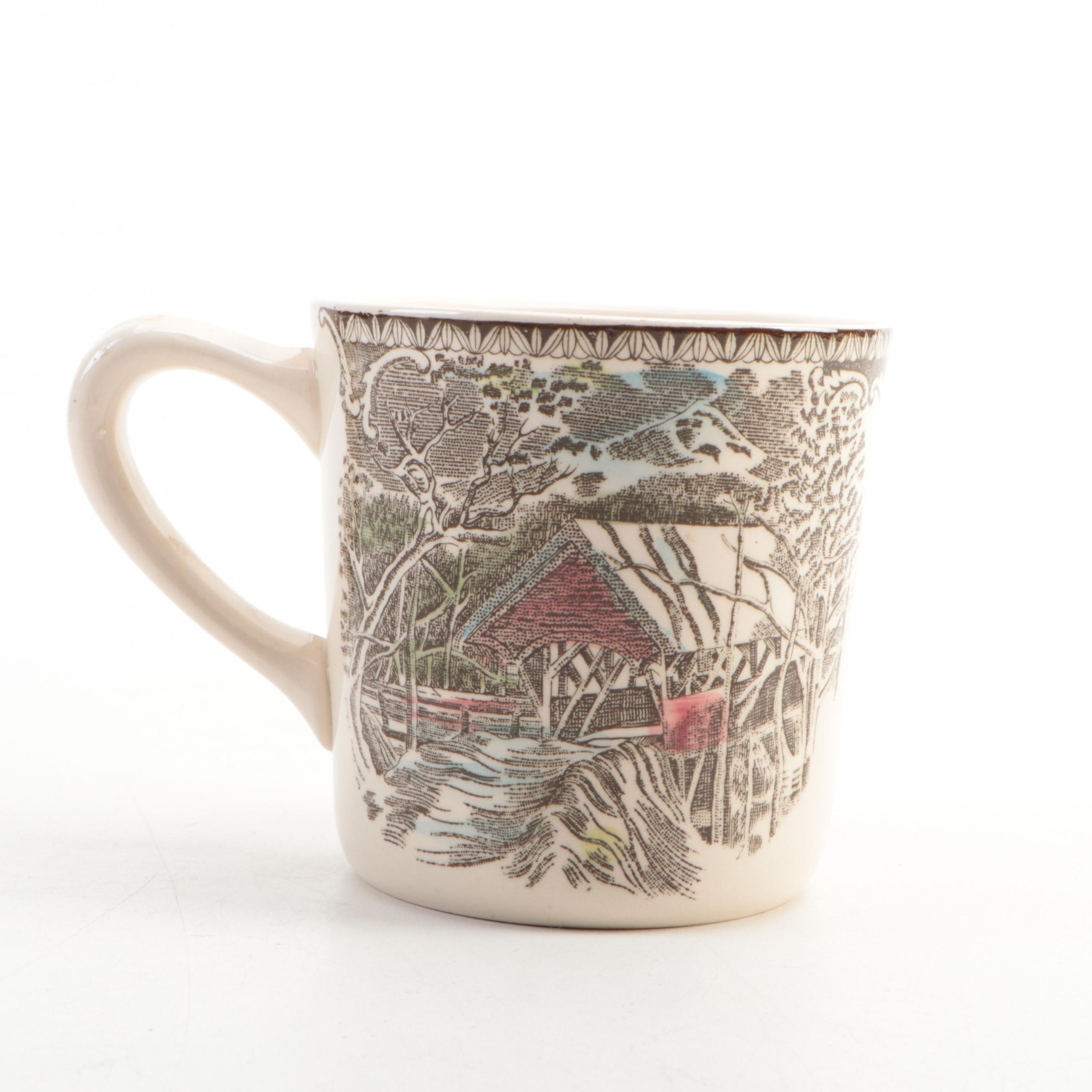 Johnson Brothers "Friendly Village" Plates, Mugs, and Other Dinnerware