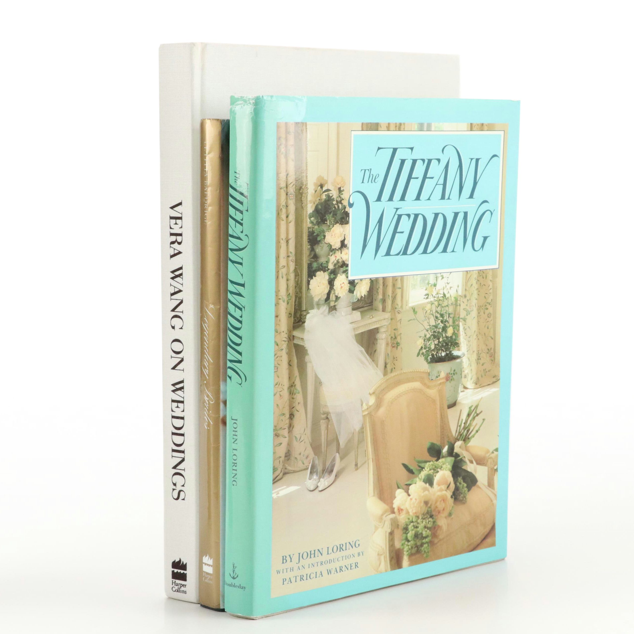 "The Tiffany Wedding" with Signed "Vera Wang on Weddings" and "Legendary Brides"