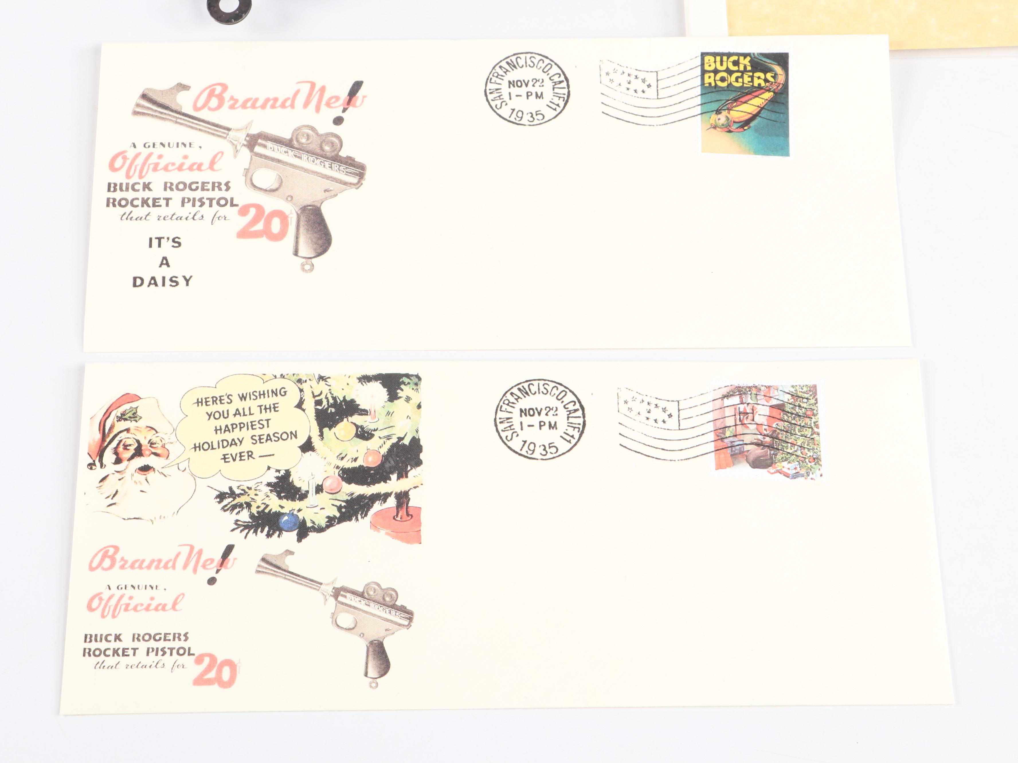 Daisy "Buck Rogers Rocket Pistol" Toy Guns, Mid-20th Century