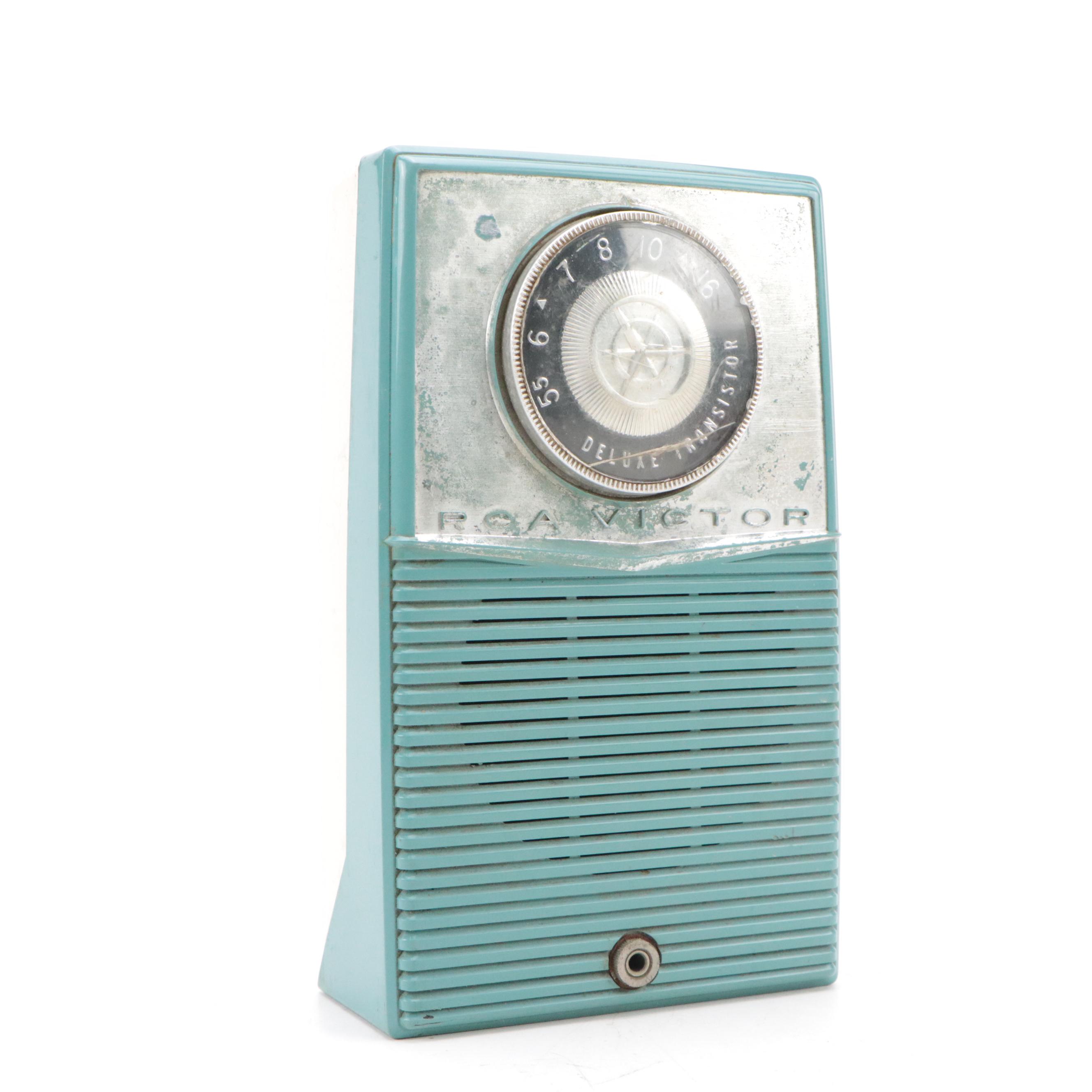 RCA Victor and Other Transistor Radios, Mid-20th Century