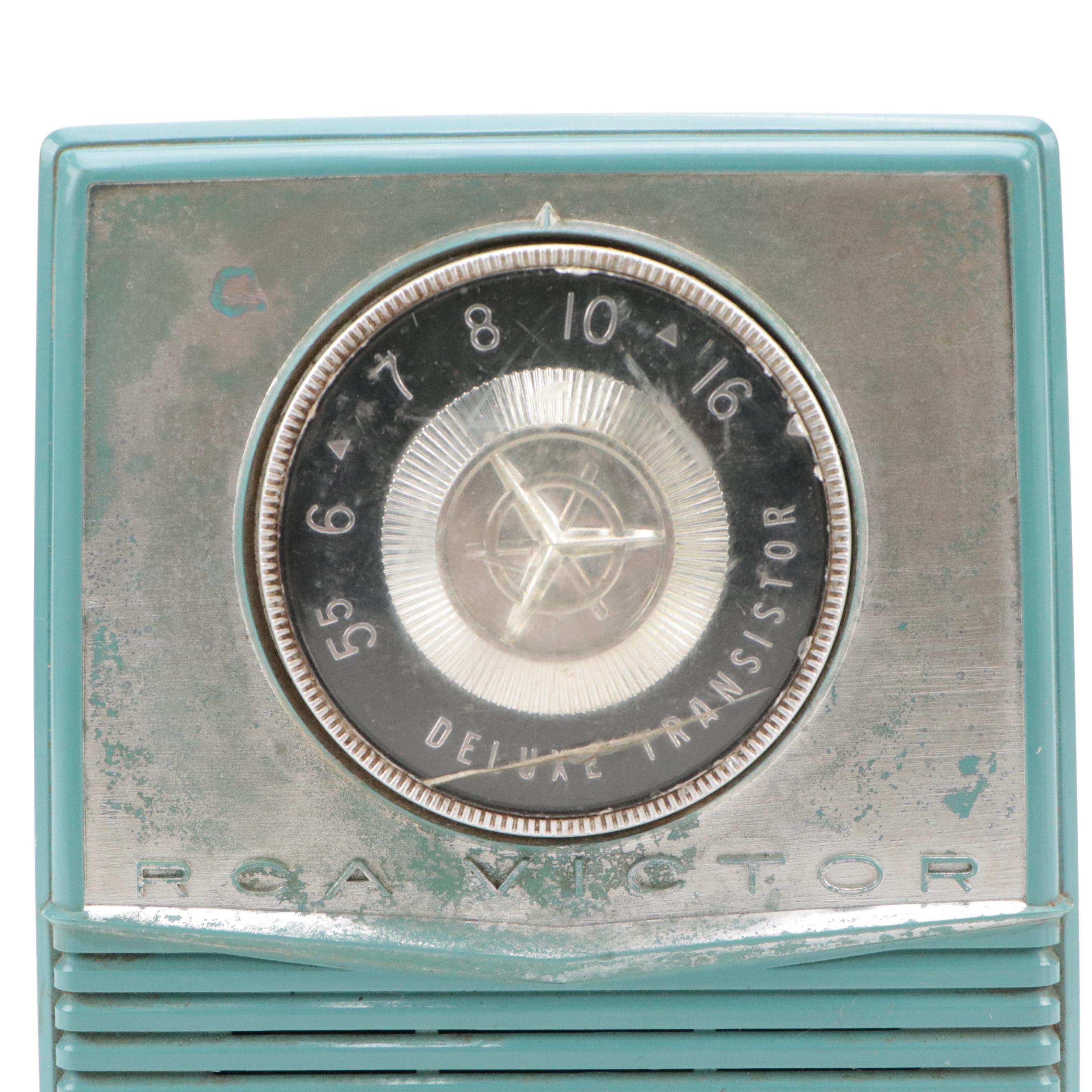 RCA Victor and Other Transistor Radios, Mid-20th Century