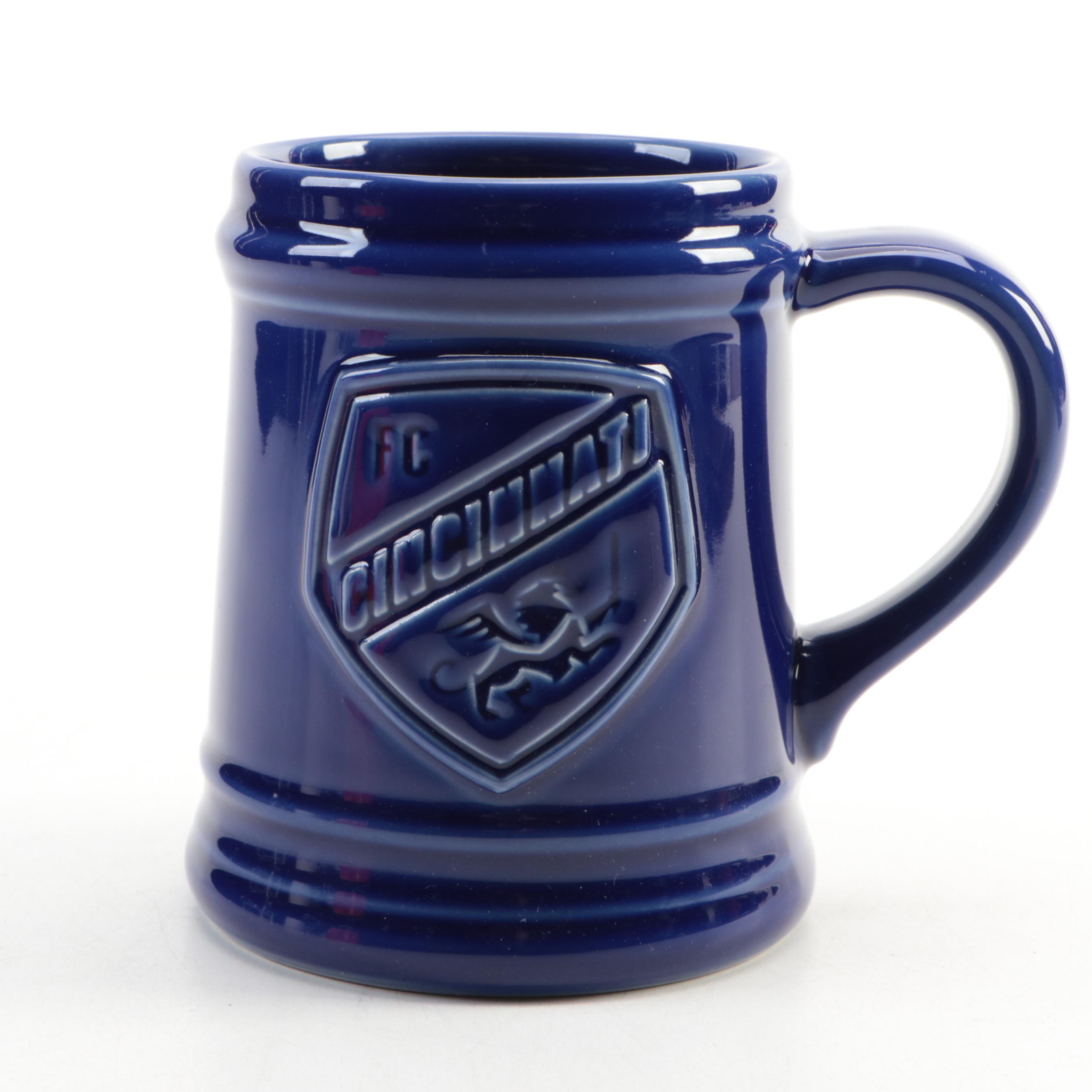Rookwood Pottery FC Cincinnati Beer Mugs, 2021
