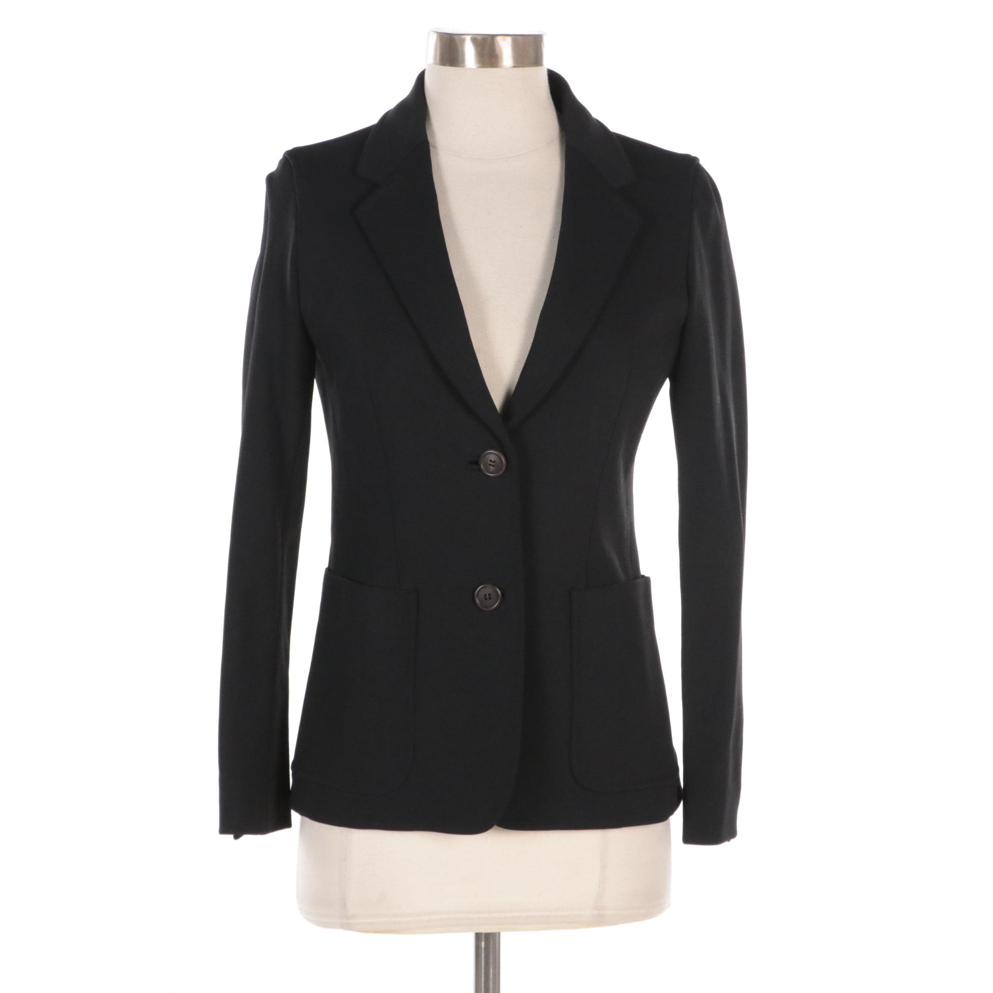 Prada Two-Button Jacket in Nylon Blend