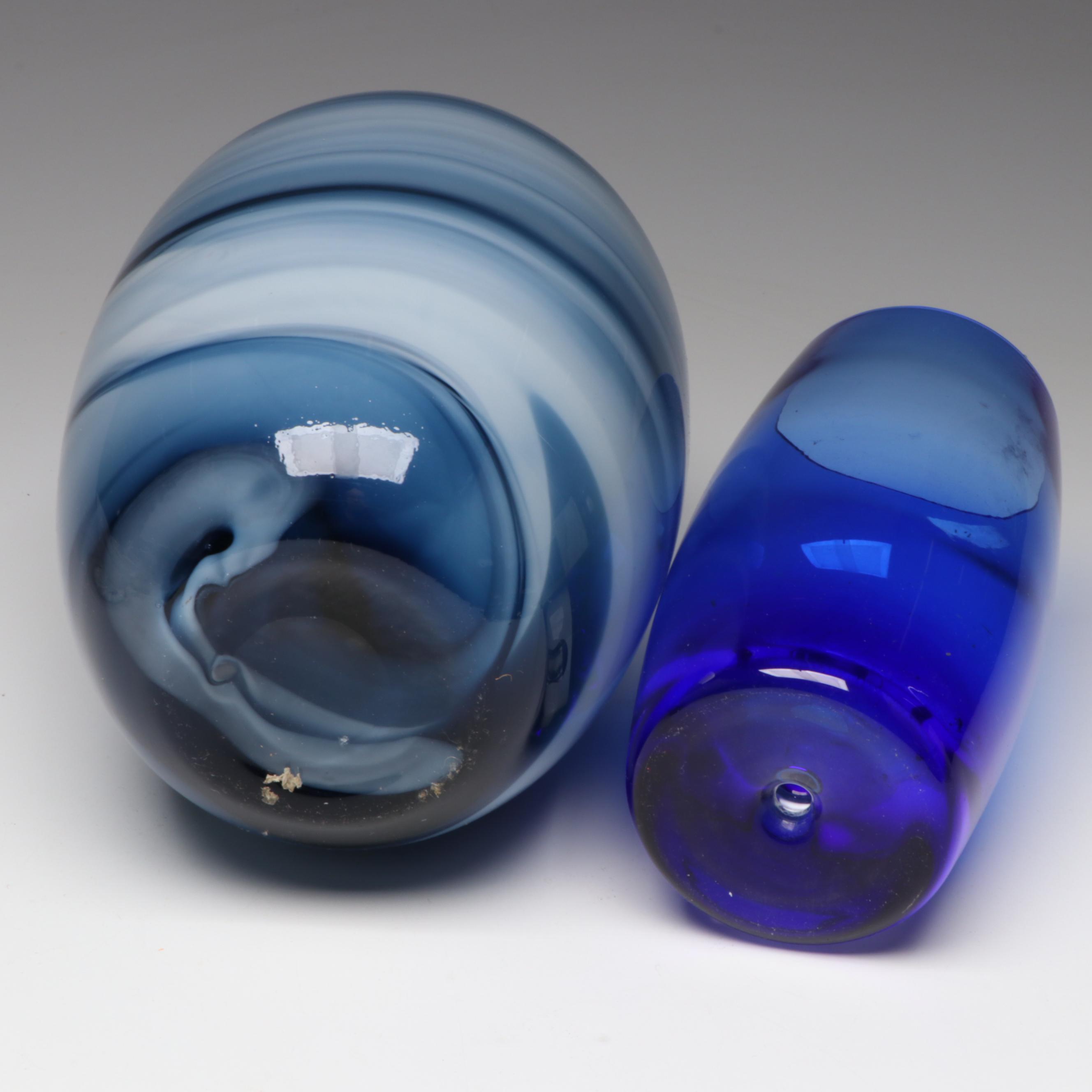 Noritake Crystal "Crystal Orchard" Bowl with Other Glass Vases and Ashtrays