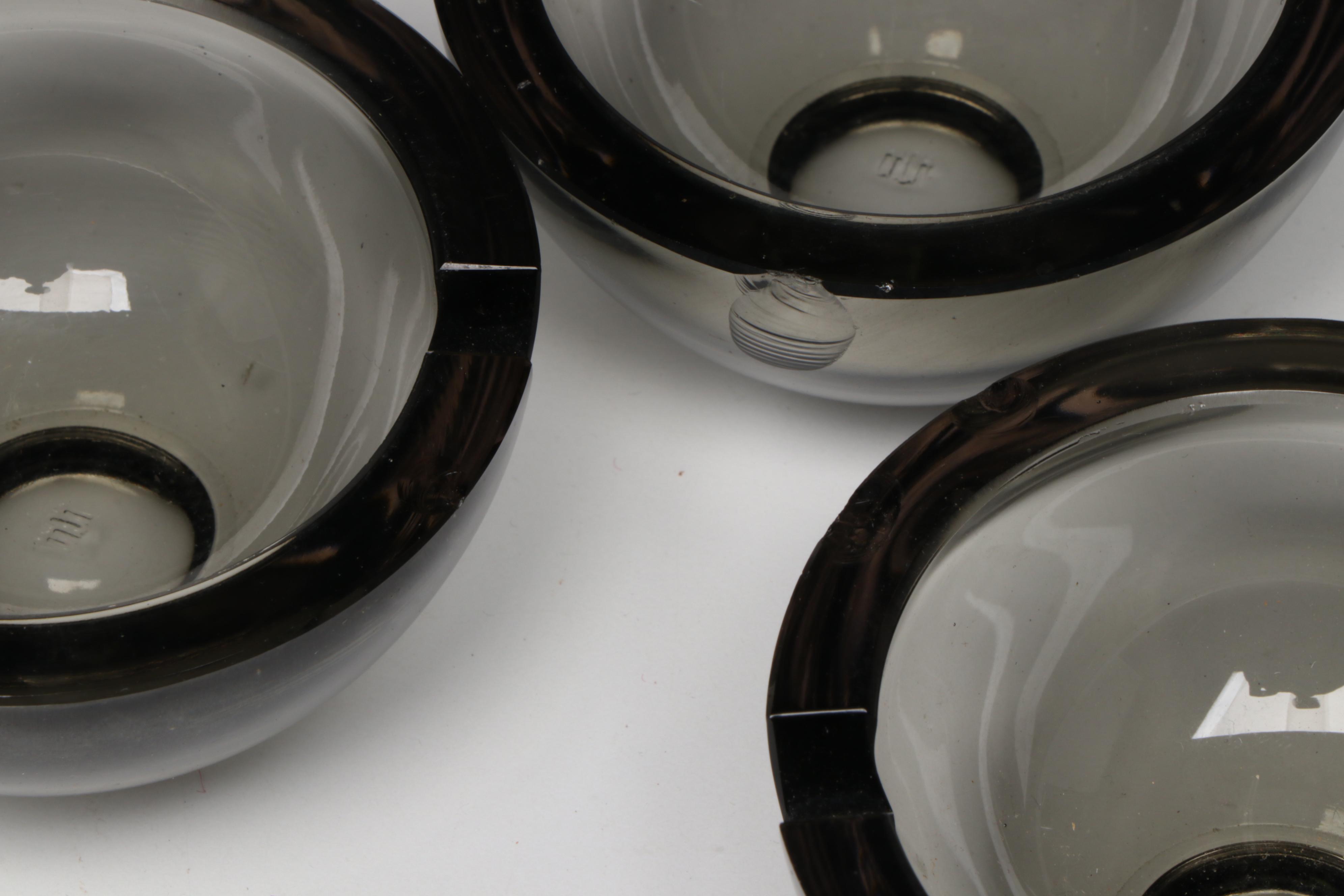 Noritake Crystal "Crystal Orchard" Bowl with Other Glass Vases and Ashtrays