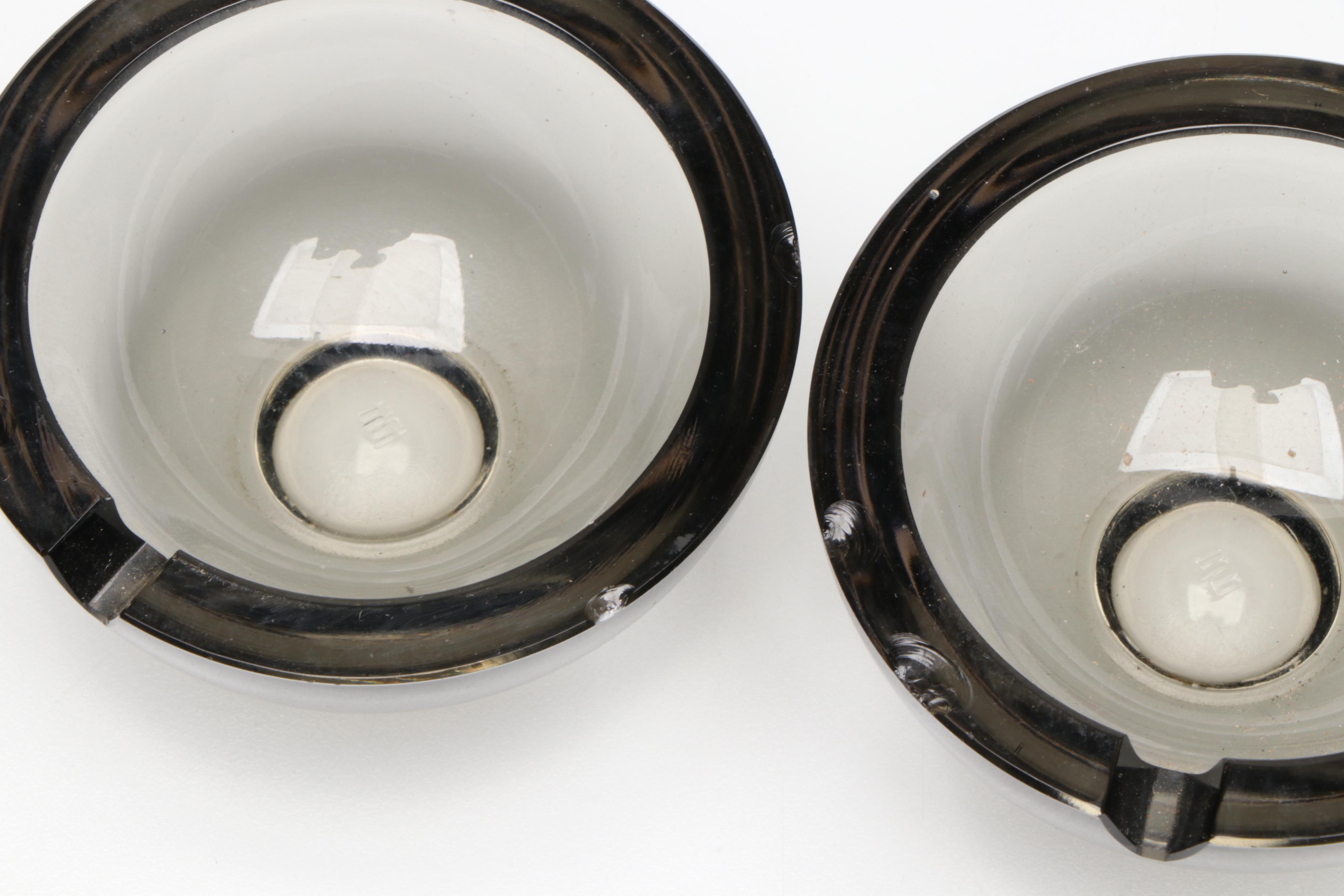 Noritake Crystal "Crystal Orchard" Bowl with Other Glass Vases and Ashtrays