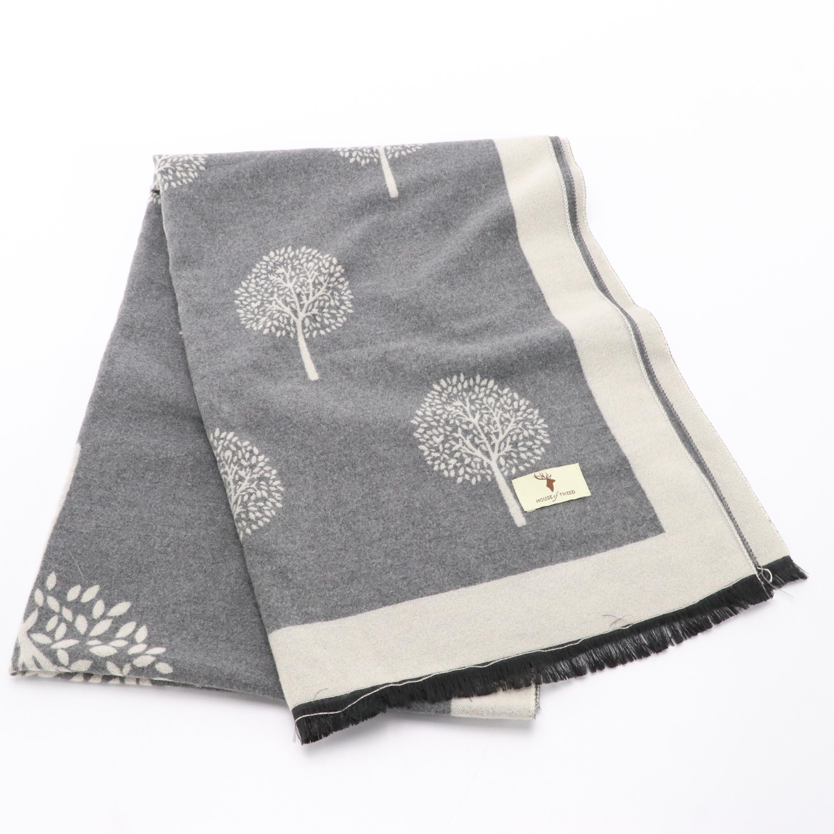 House of Tweed Scarf/Shawl with Other Faux Fur Trapper Hat and Infinity Scarf