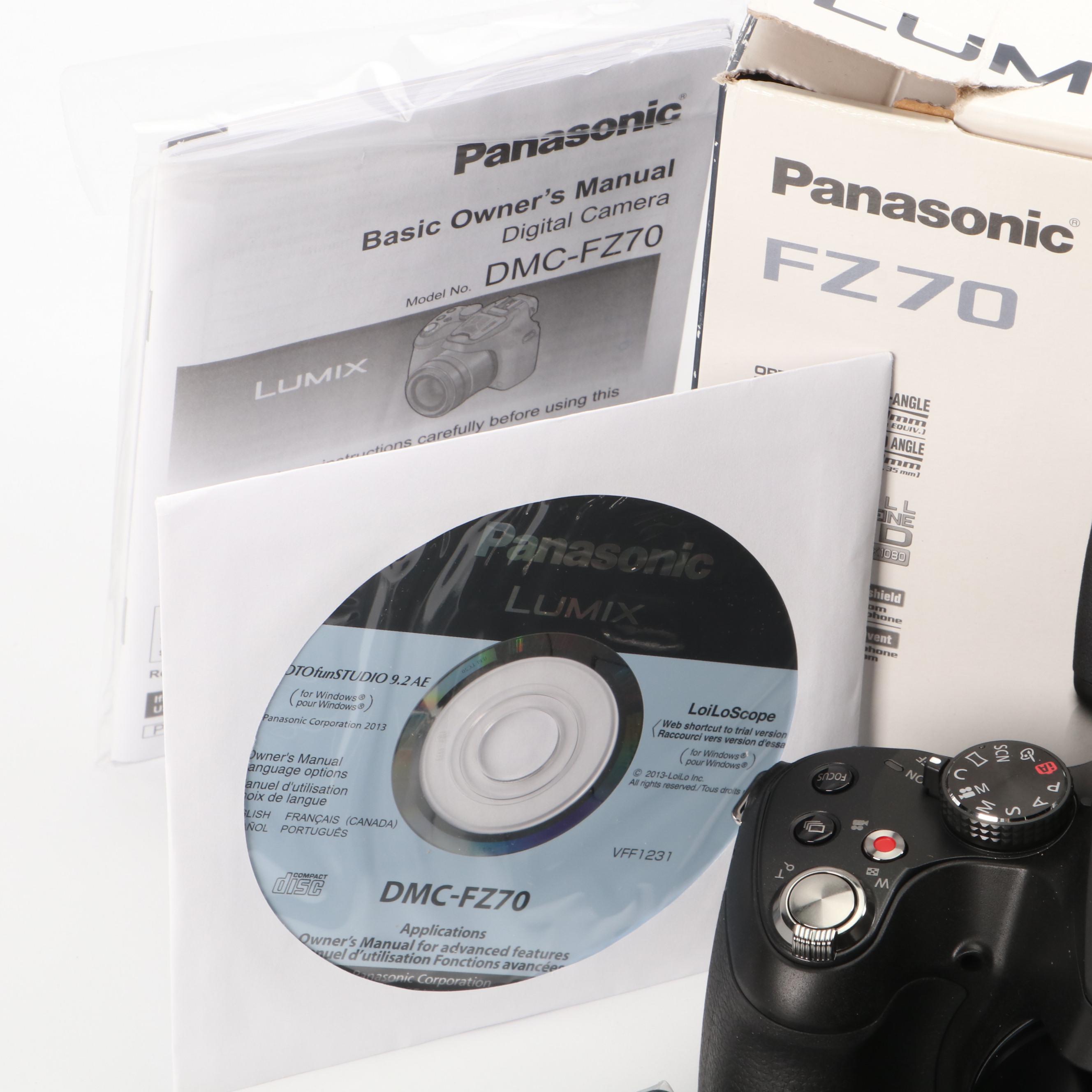 Lumix Panasonic DMC-FZ70 Digital Camera