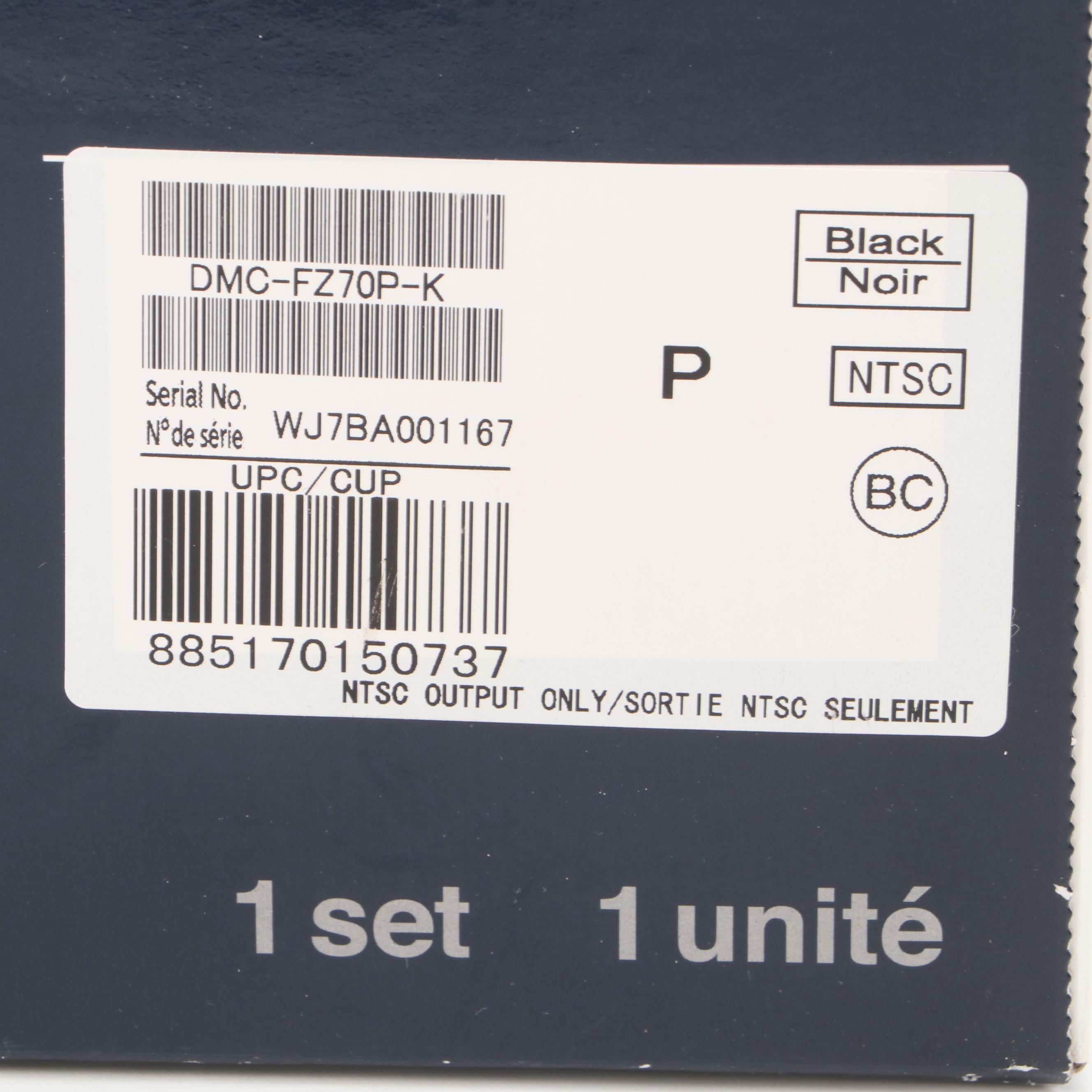 Lumix Panasonic DMC-FZ70 Digital Camera