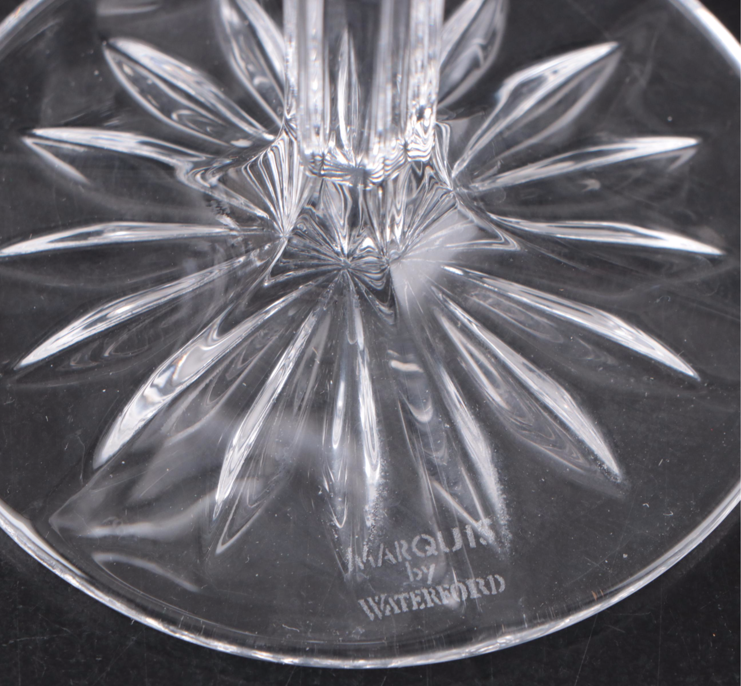 Marquis by Waterford "Brookside" Clear Crystal Water Goblets