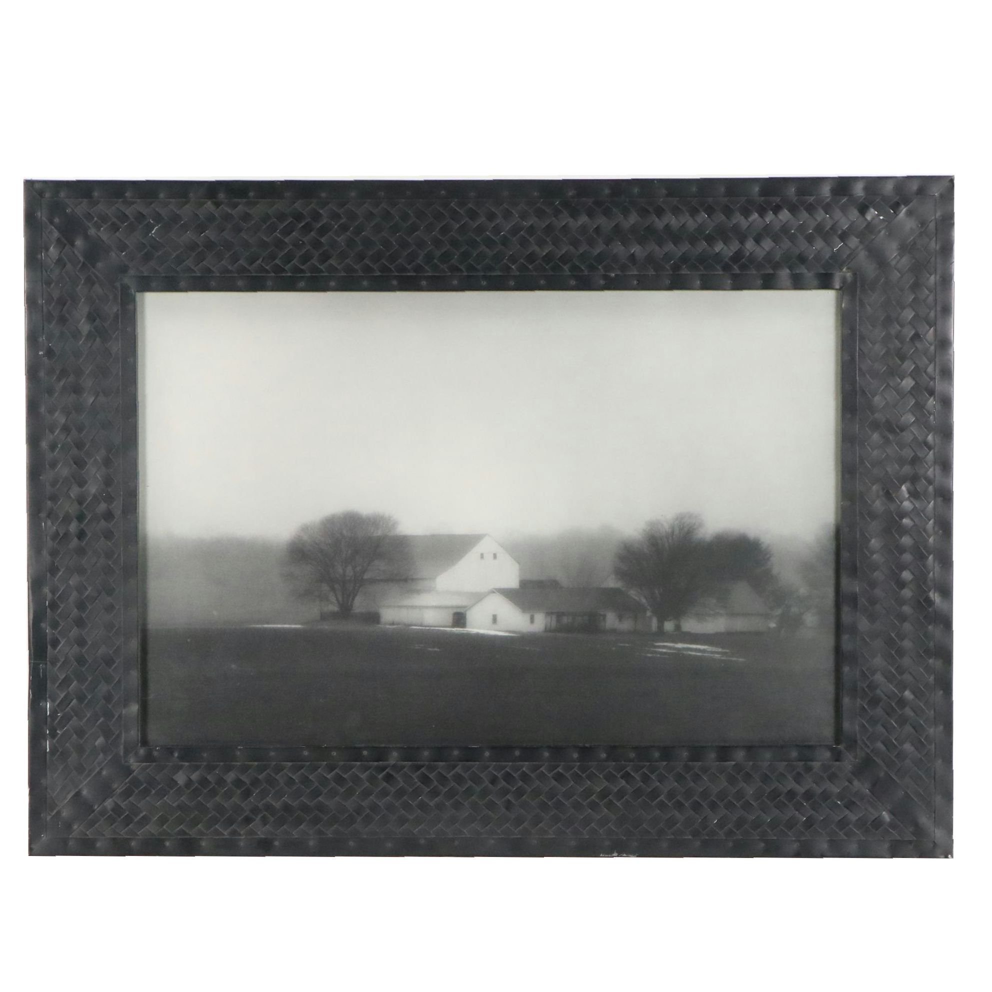 Halftone of Landscape with Farm, Late 20th/Early 21st Century