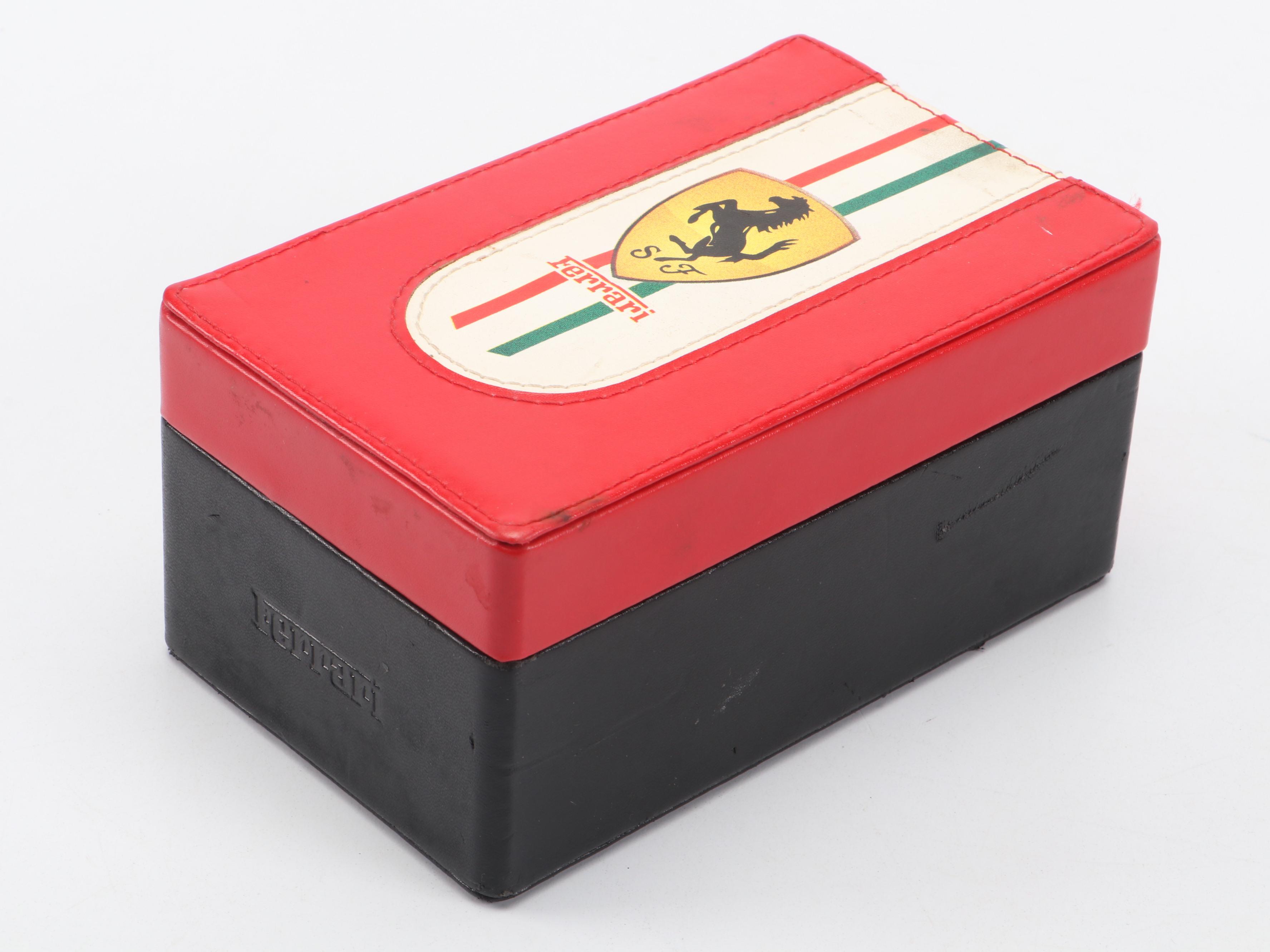 Ferrari Limited Edition Vertu Cell Phone with Leather Case