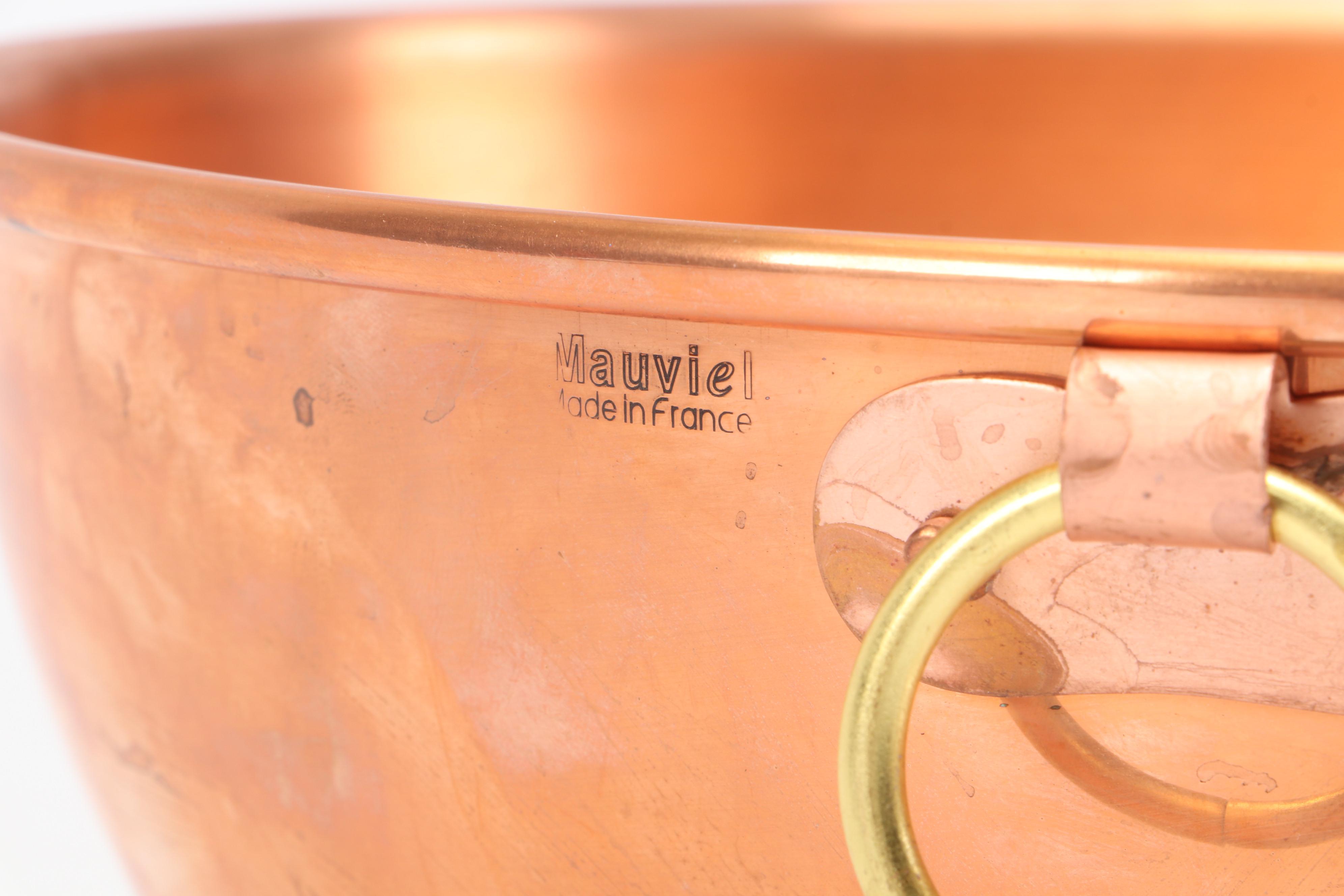 Primitive Wood and Metal Berry Picker Comb with Mauviel Copper Bowl