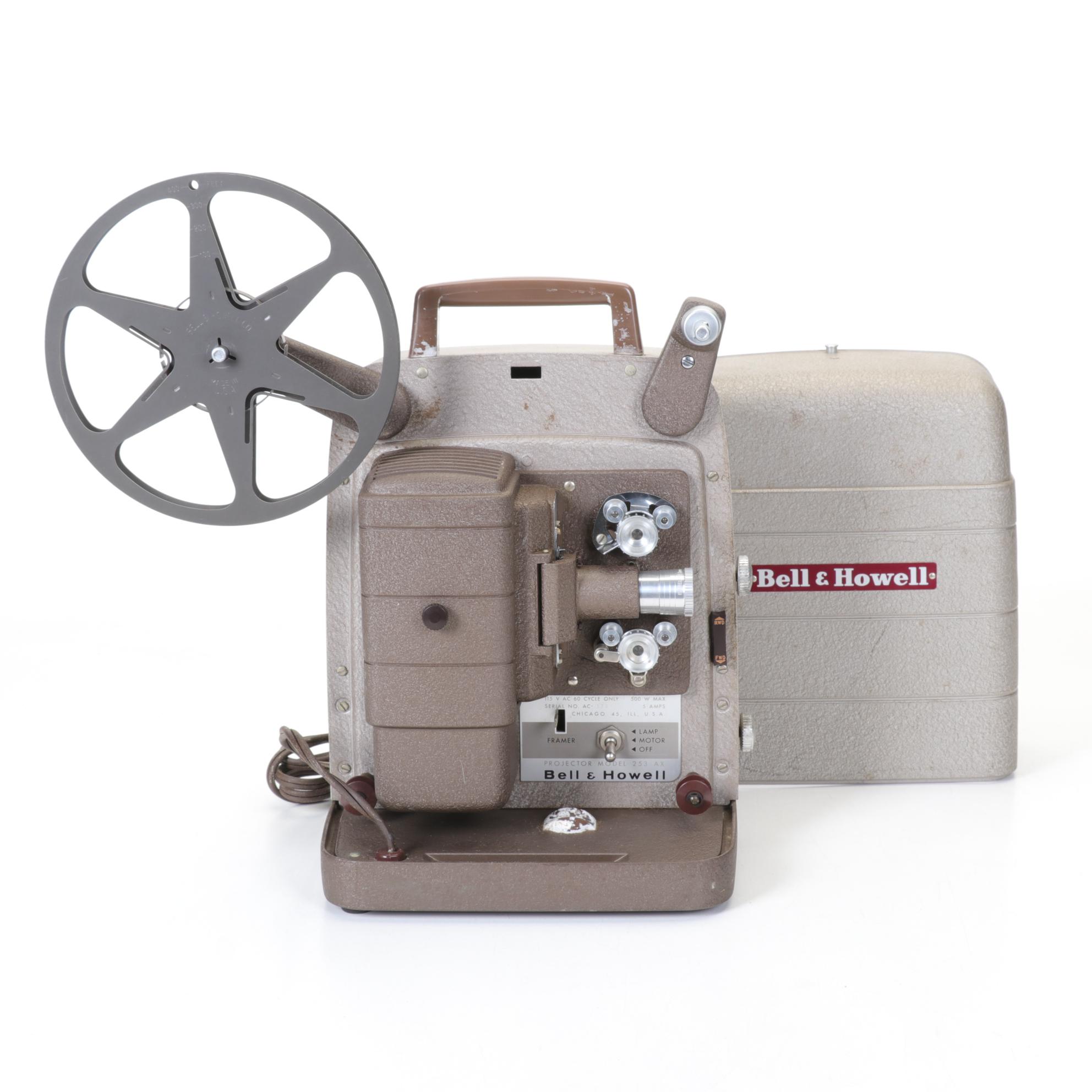 Bell & Howell 253 AX 8mm Film Projector