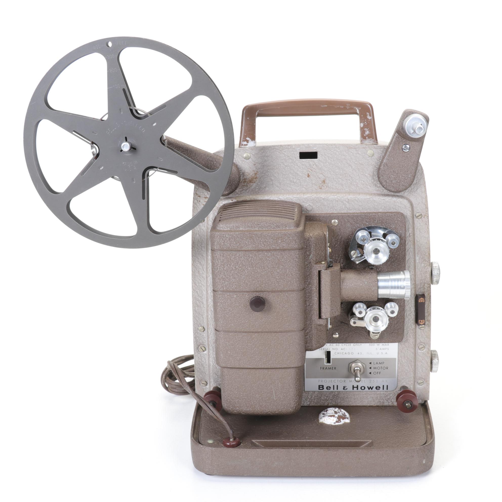 Bell & Howell 253 AX 8mm Film Projector