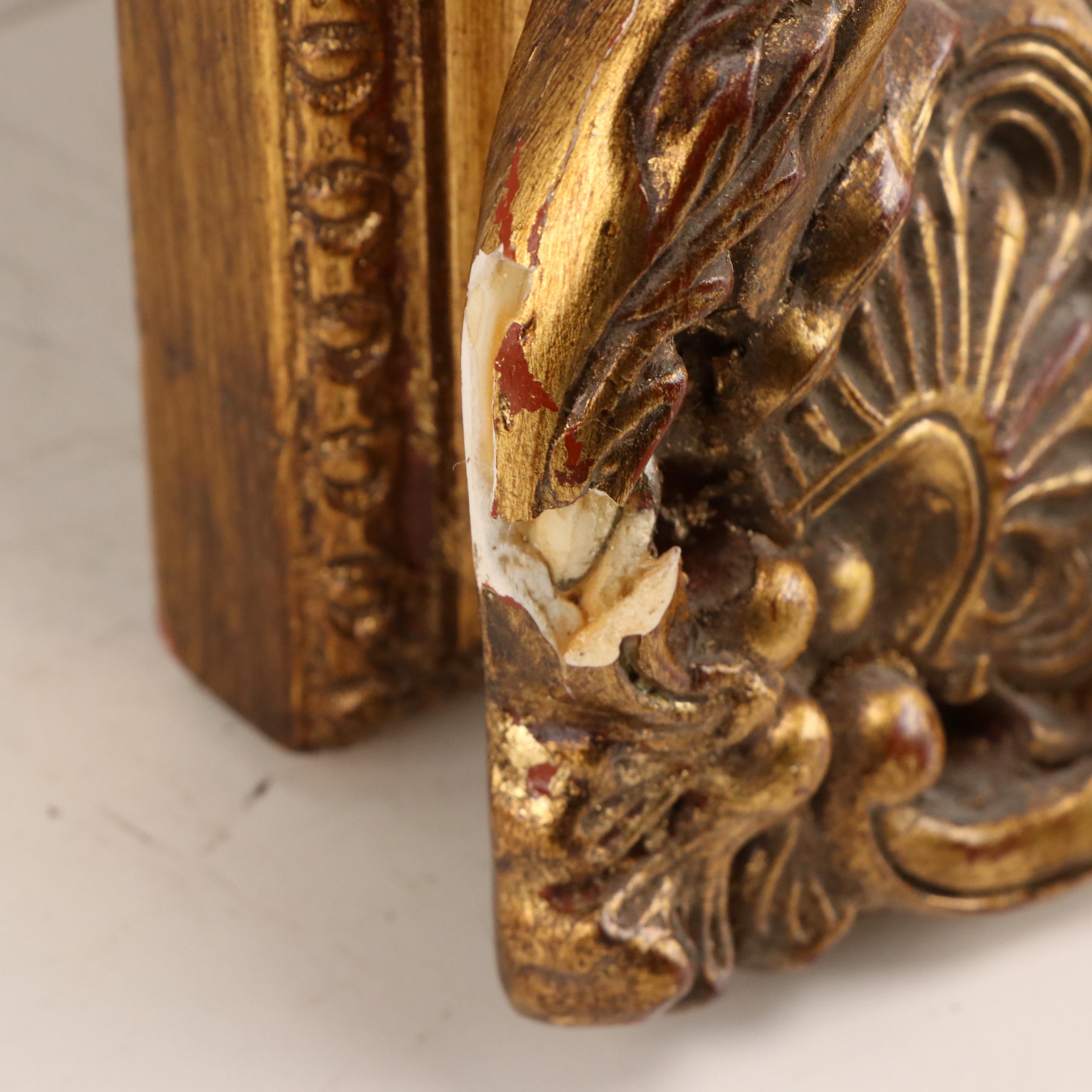 Rural Landscape Oil Painting of Garden Scene