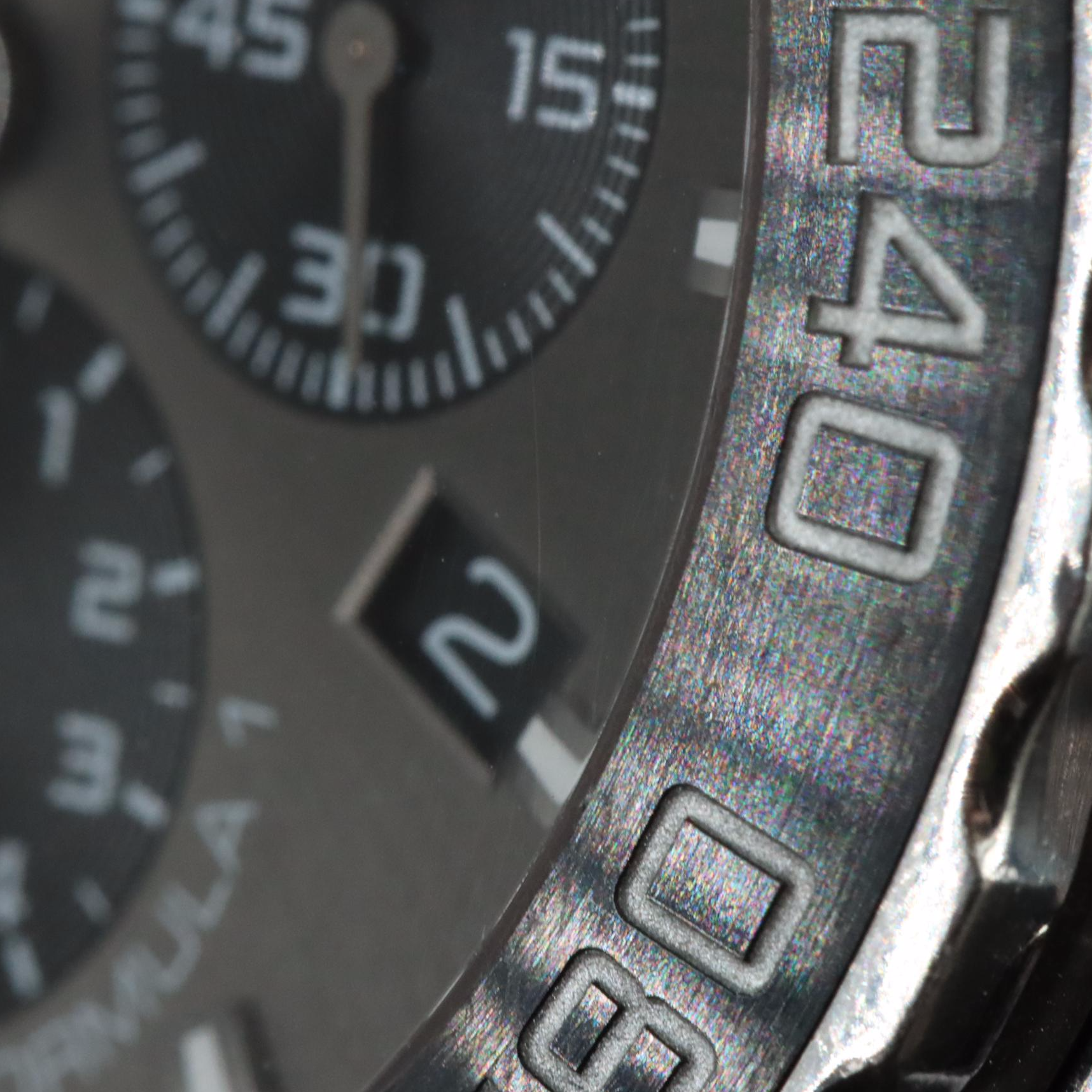 Tag Heuer Formula 1 Chronograph ref. CAU1115 Grey Steel Quartz Watch