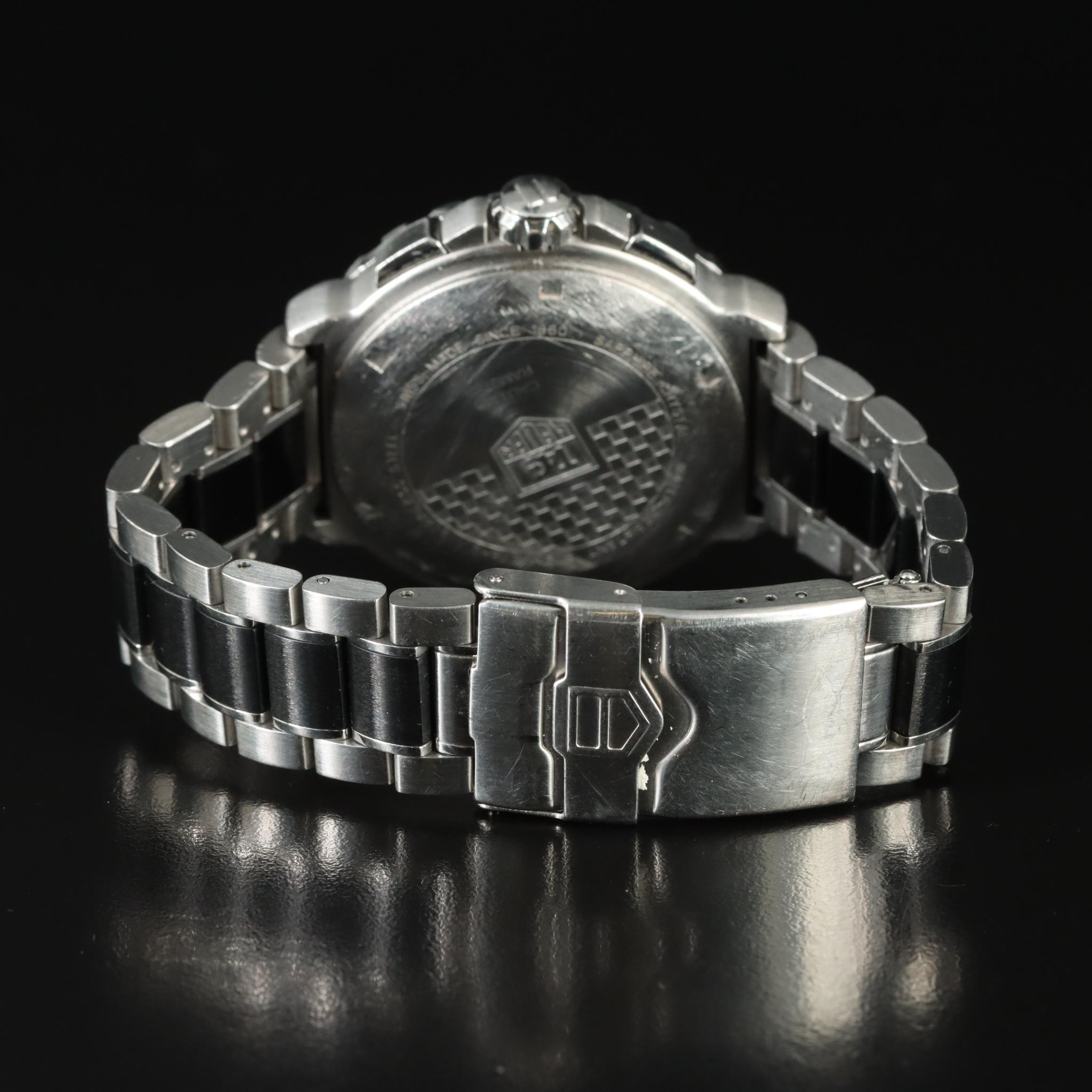 Tag Heuer Formula 1 Chronograph ref. CAU1115 Grey Steel Quartz Watch