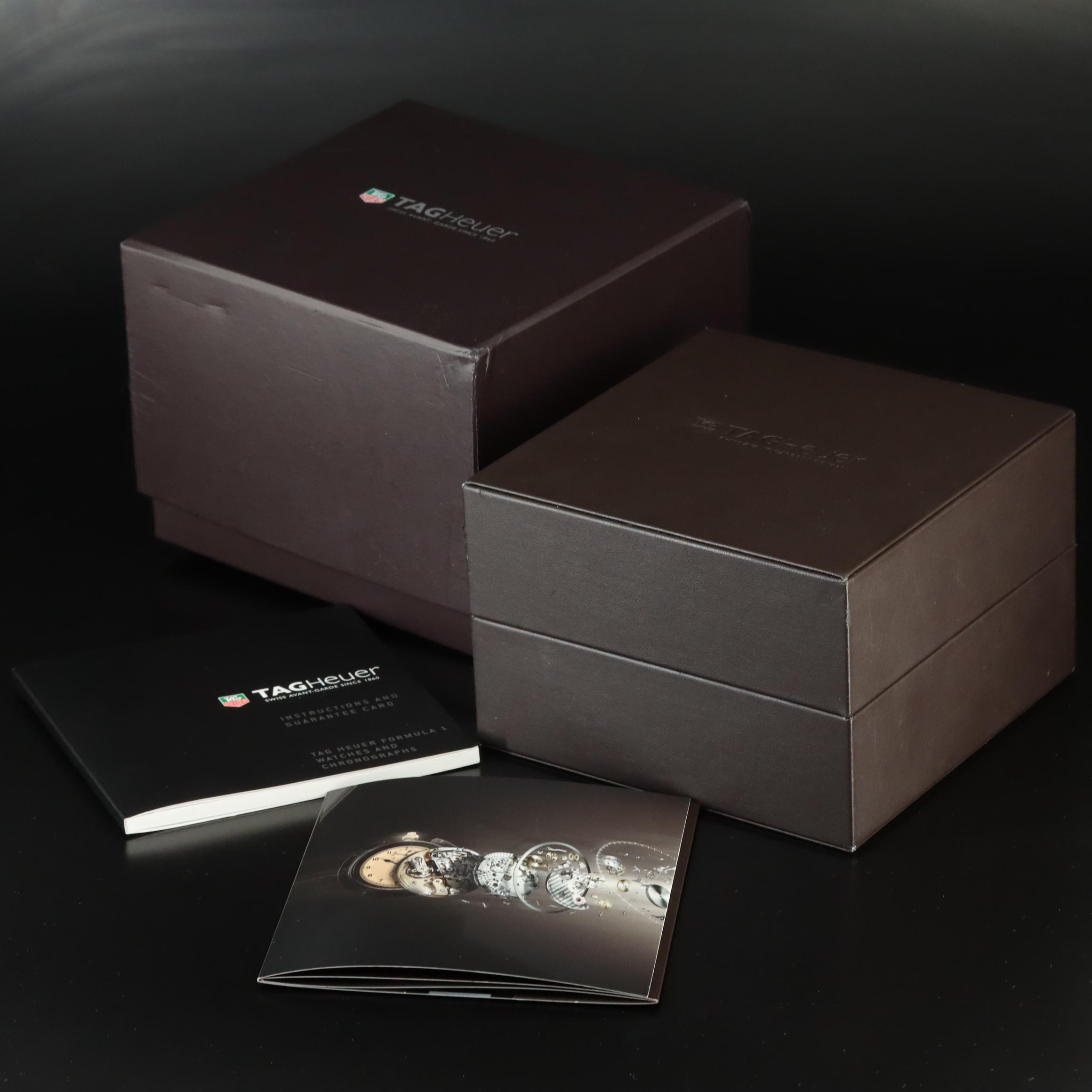 Tag Heuer Formula 1 Chronograph ref. CAU1115 Grey Steel Quartz Watch