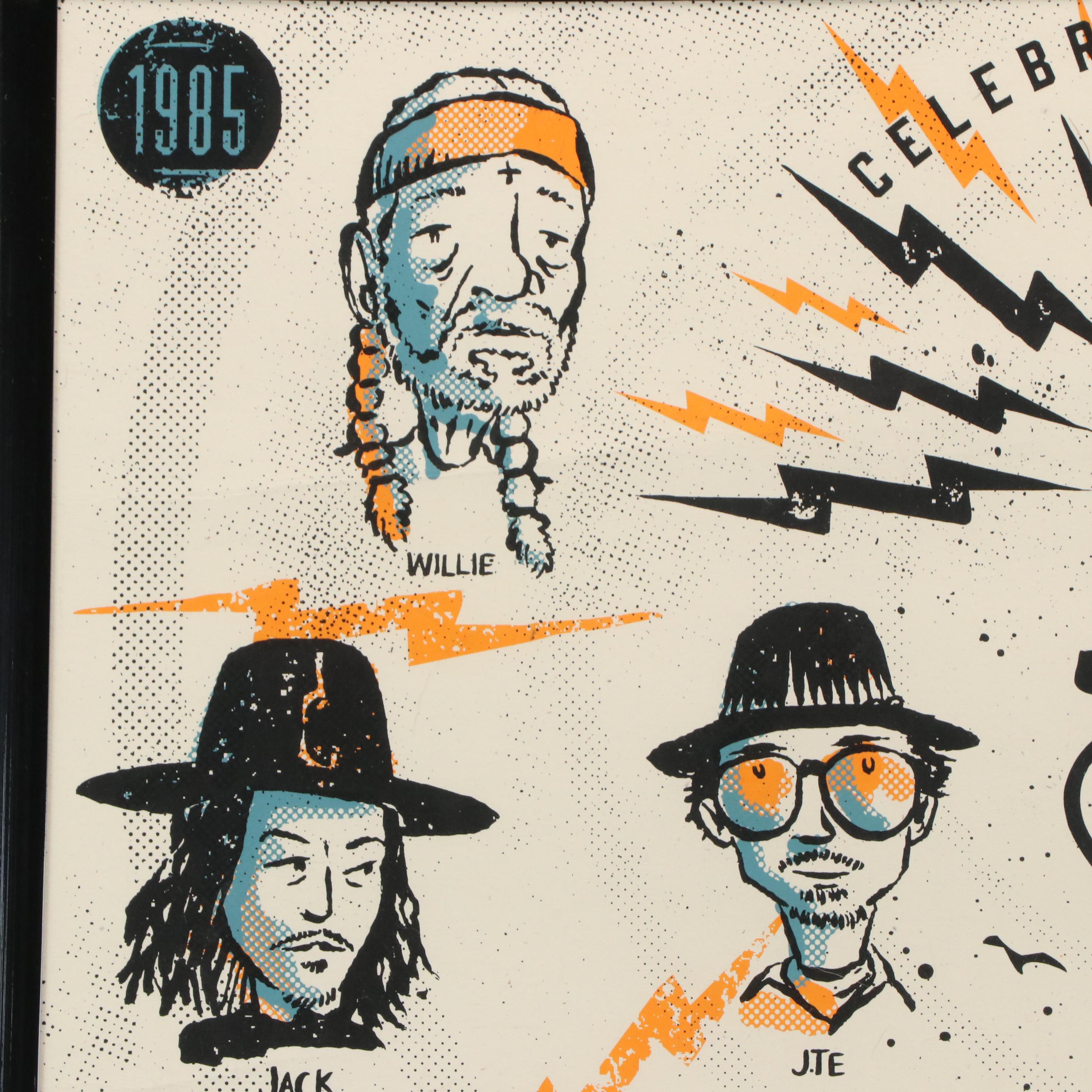 WNKU Serigraph Poster by Keith Neltner and Chris Dye