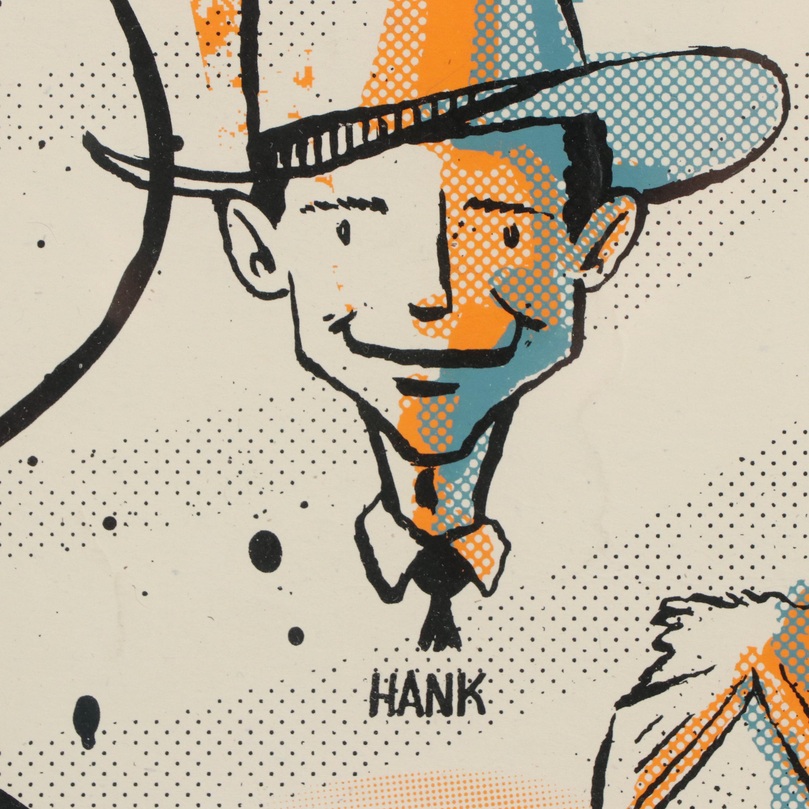 WNKU Serigraph Poster by Keith Neltner and Chris Dye