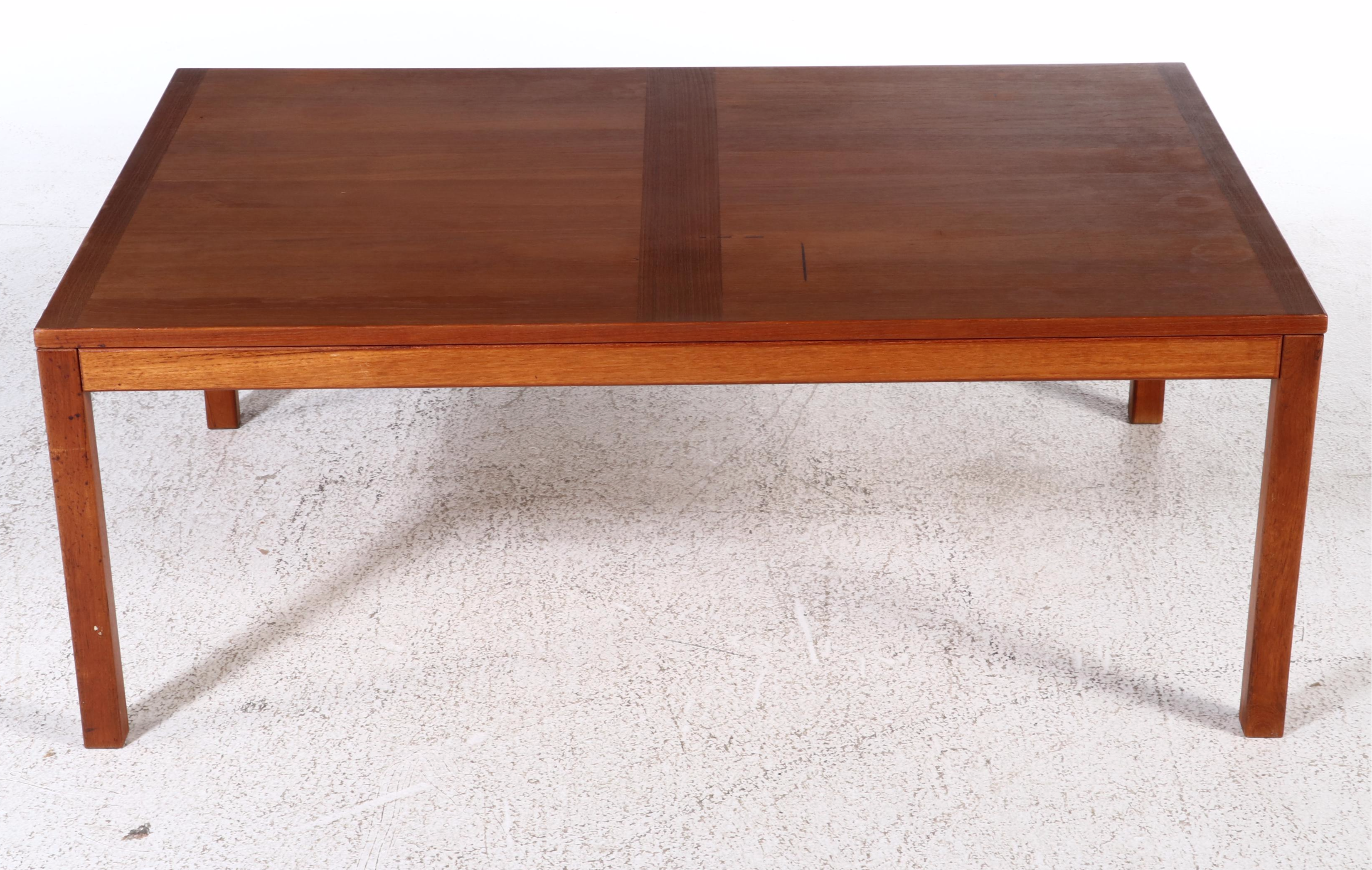 Vejle Stole og Møbelfabrik Danish Modern Teak Coffee Table, dated 1975