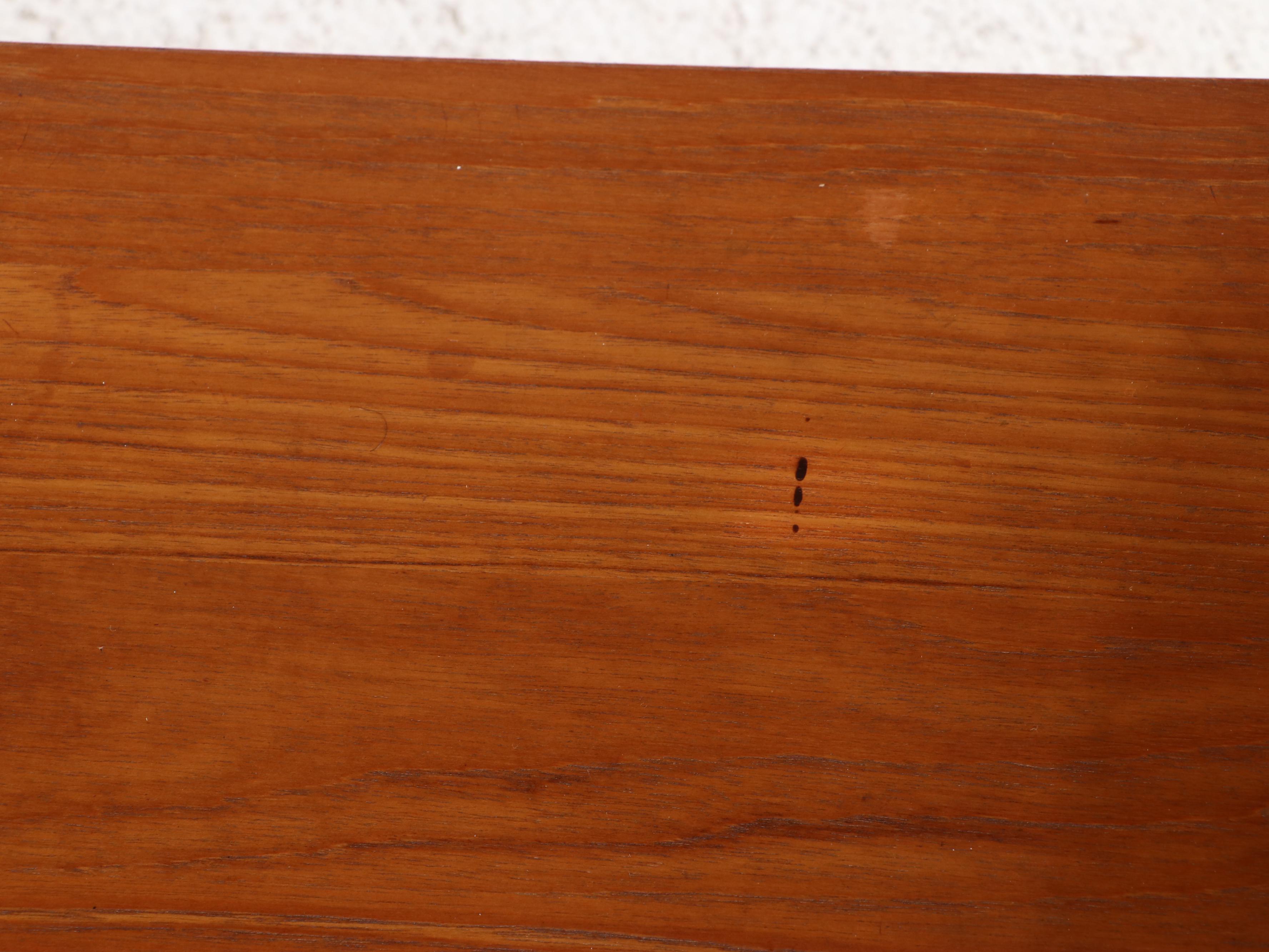 Vejle Stole og Møbelfabrik Danish Modern Teak Coffee Table, dated 1975