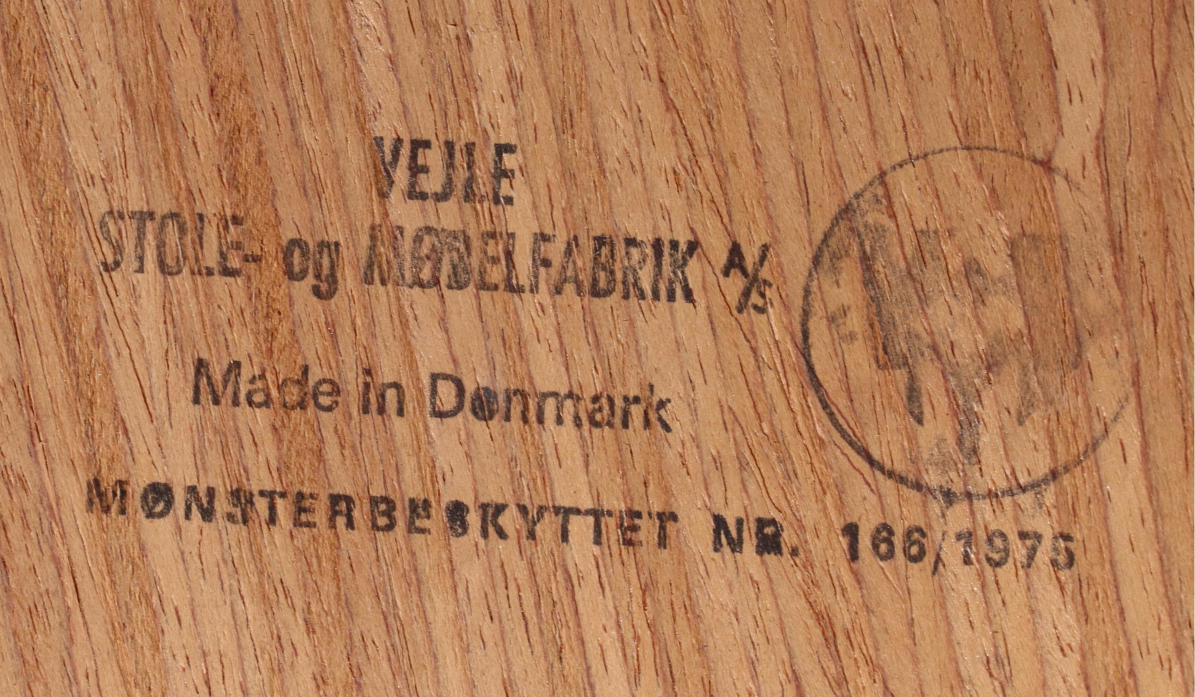Vejle Stole og Møbelfabrik Danish Modern Teak Coffee Table, dated 1975