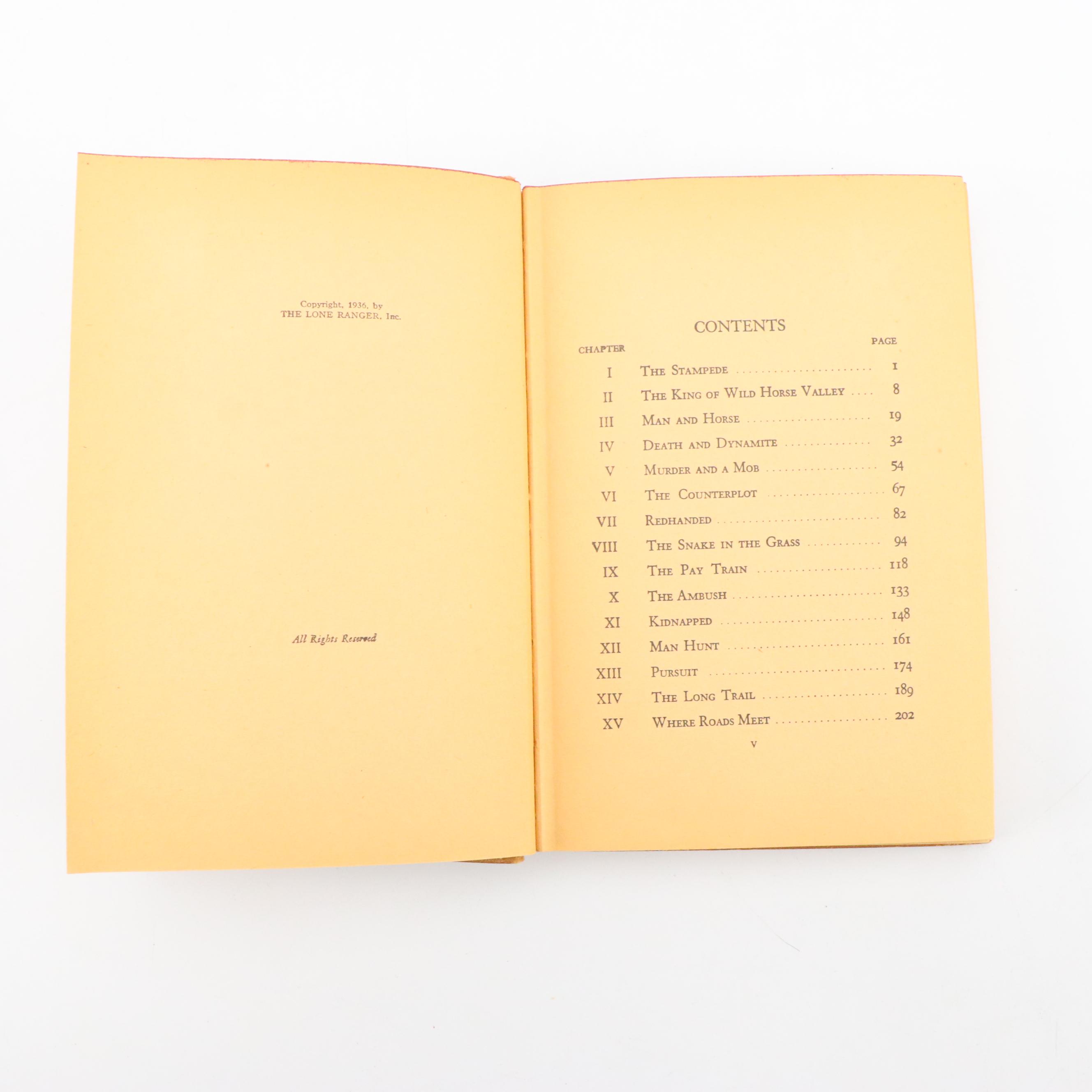 "The Lone Ranger" Pathegrams Cine Viewer and Film Strips, Books, Sign and More