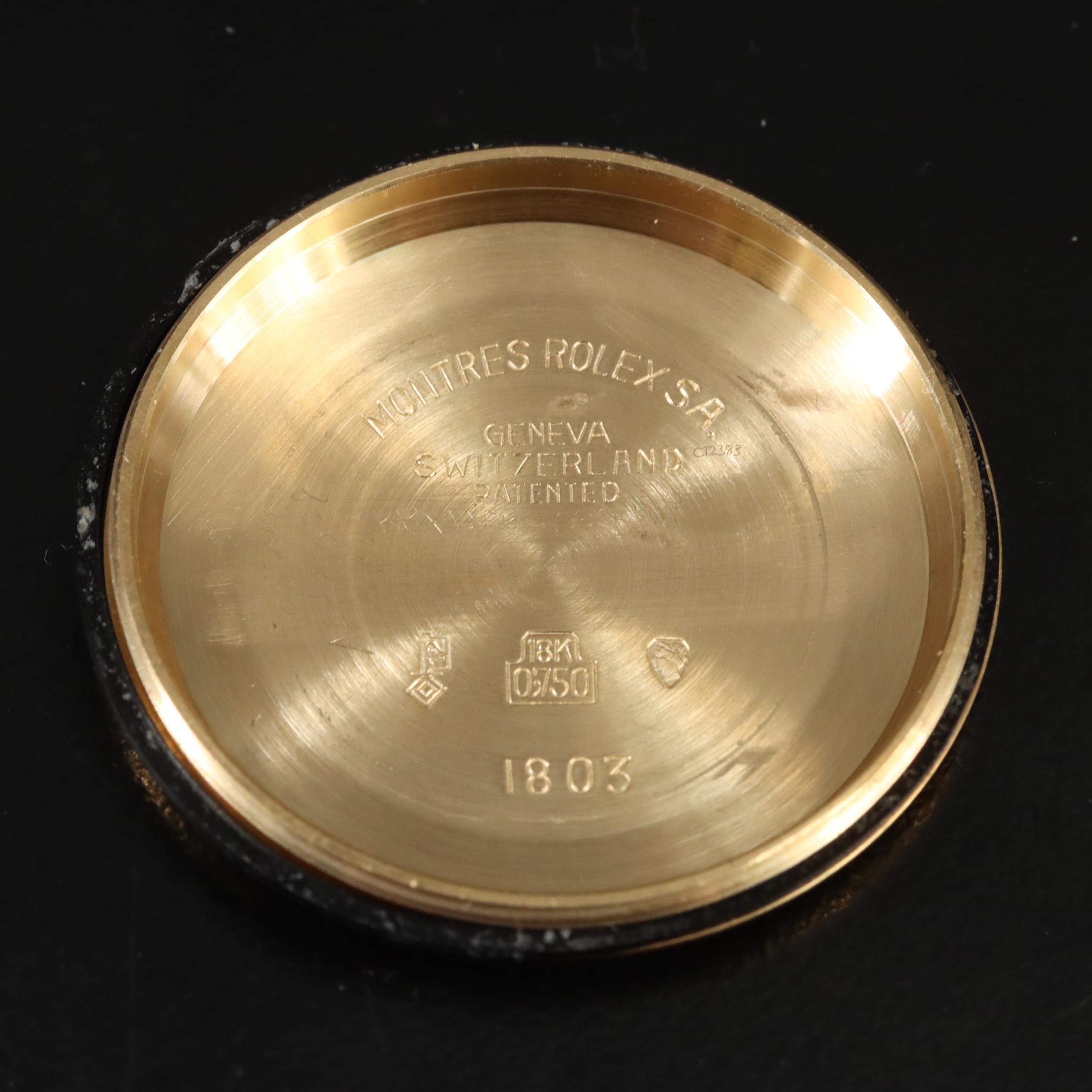 1973 Rolex Day-Date Custom Diamond Dial and Band Watch