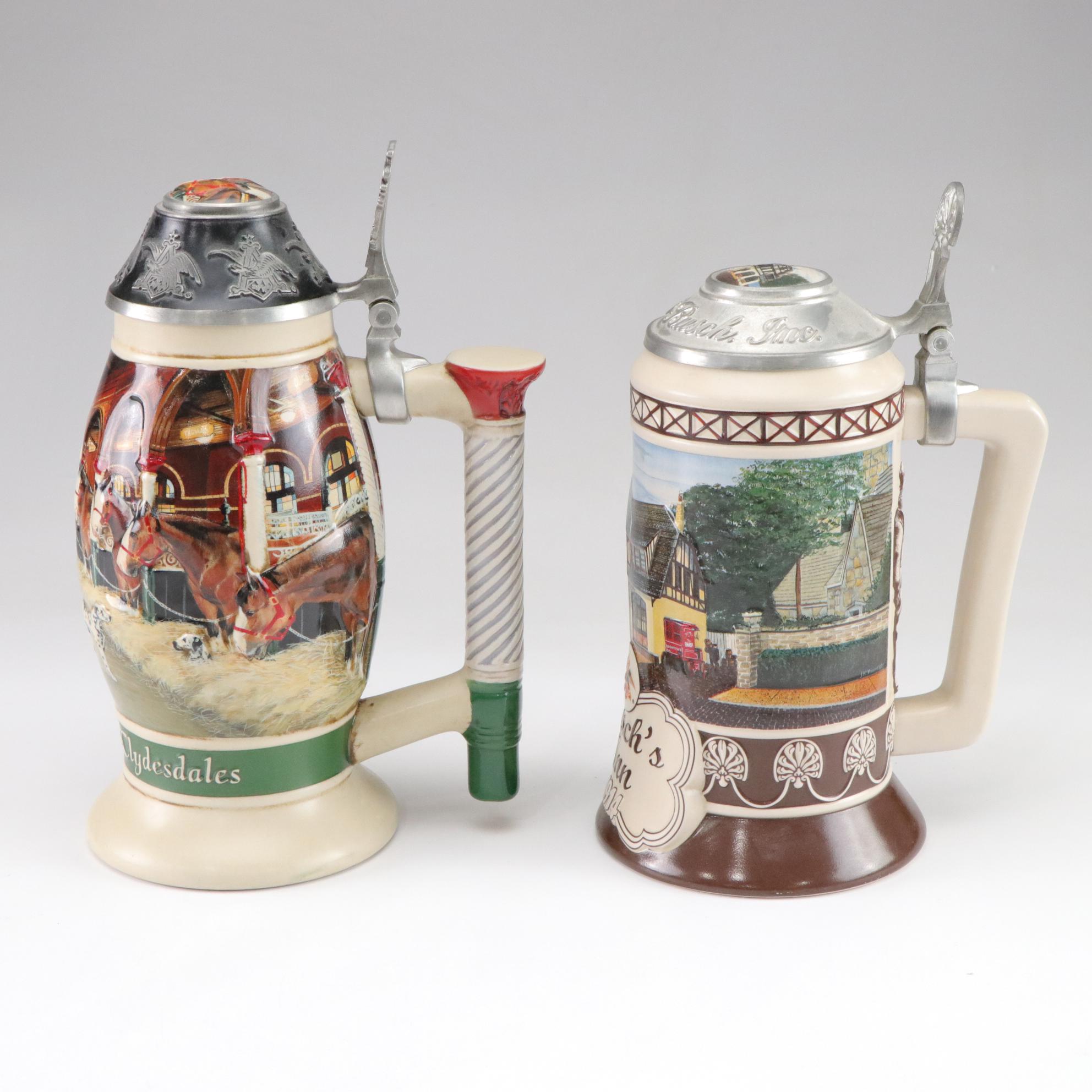 Anheuser-Busch Membership Beer Steins