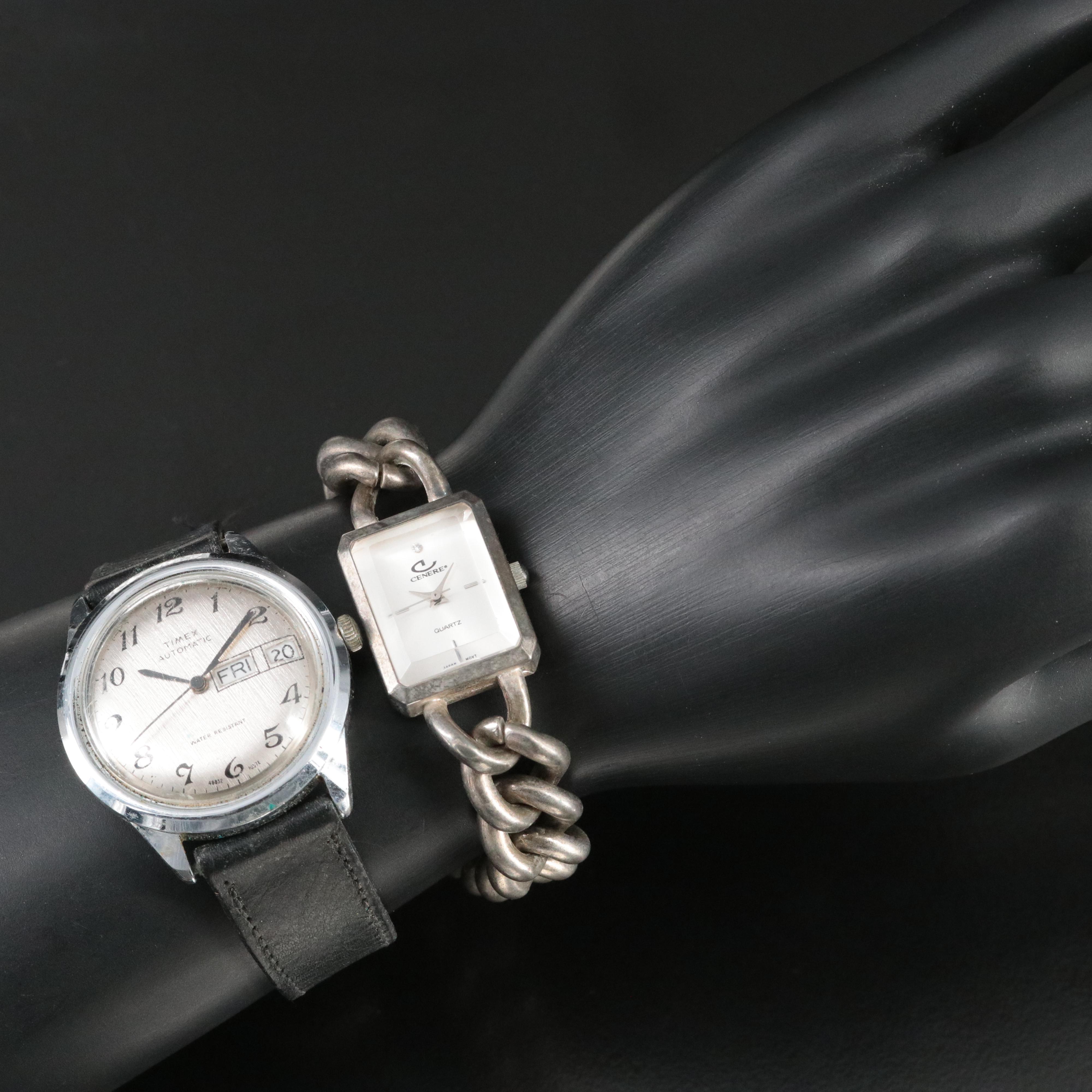 Lot of Vintage Timex & Cenere Watches