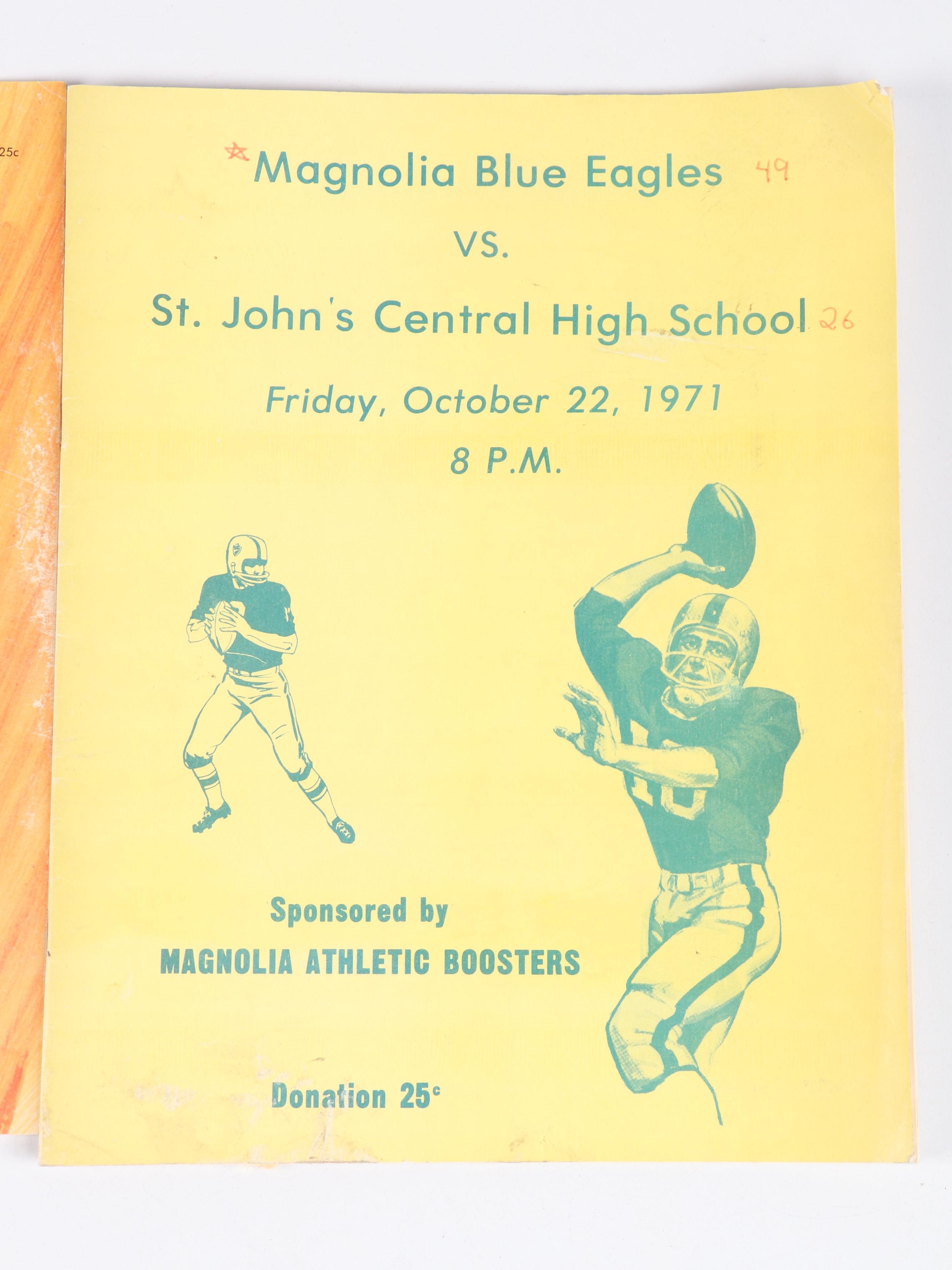 1972 Pittsburgh Pirates Official Scorebook with "Baseball Digest" and More