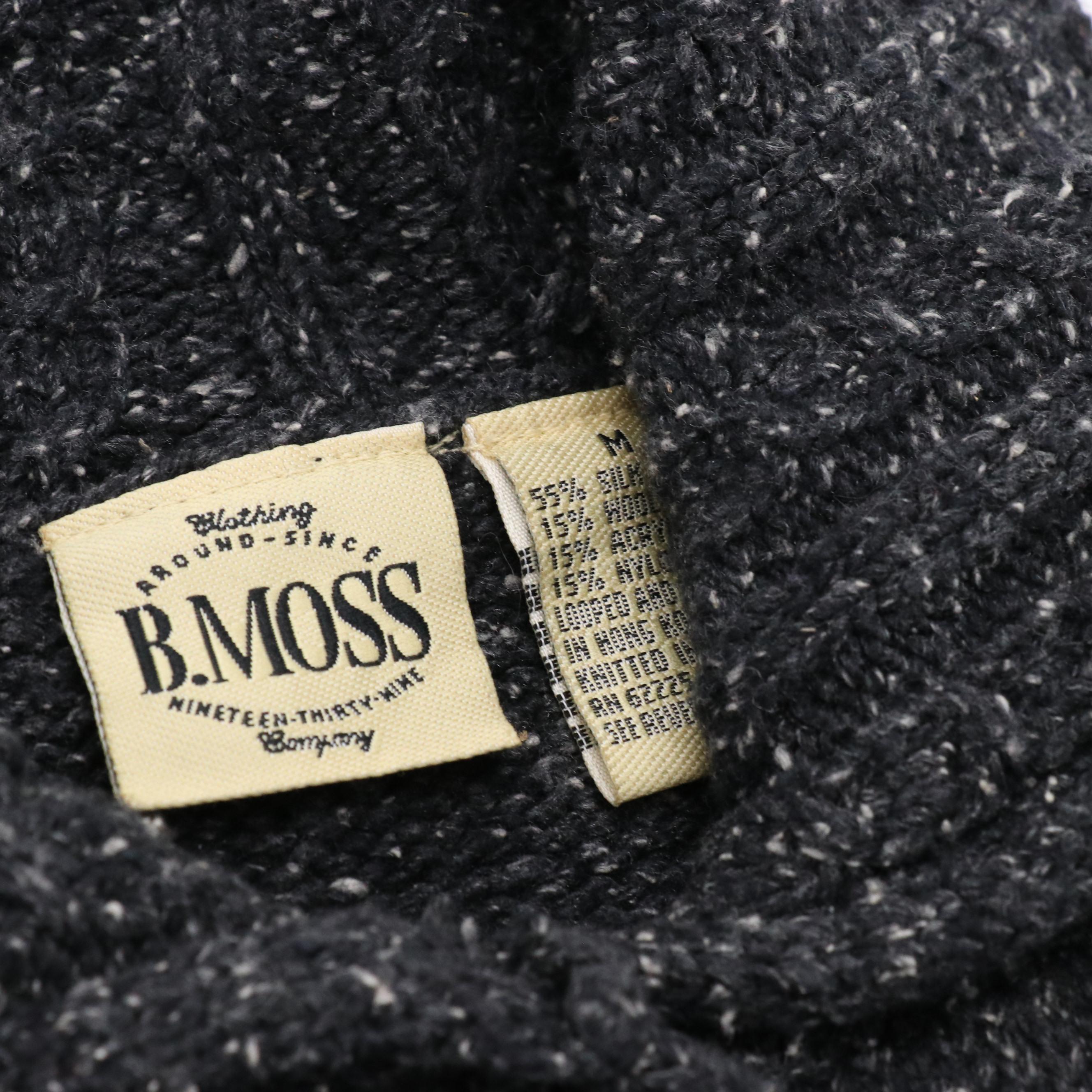 Orvis Silk Blend Sweater, Eddie Bauer Cardigan, B. Moss Button-Front Wool Jacket