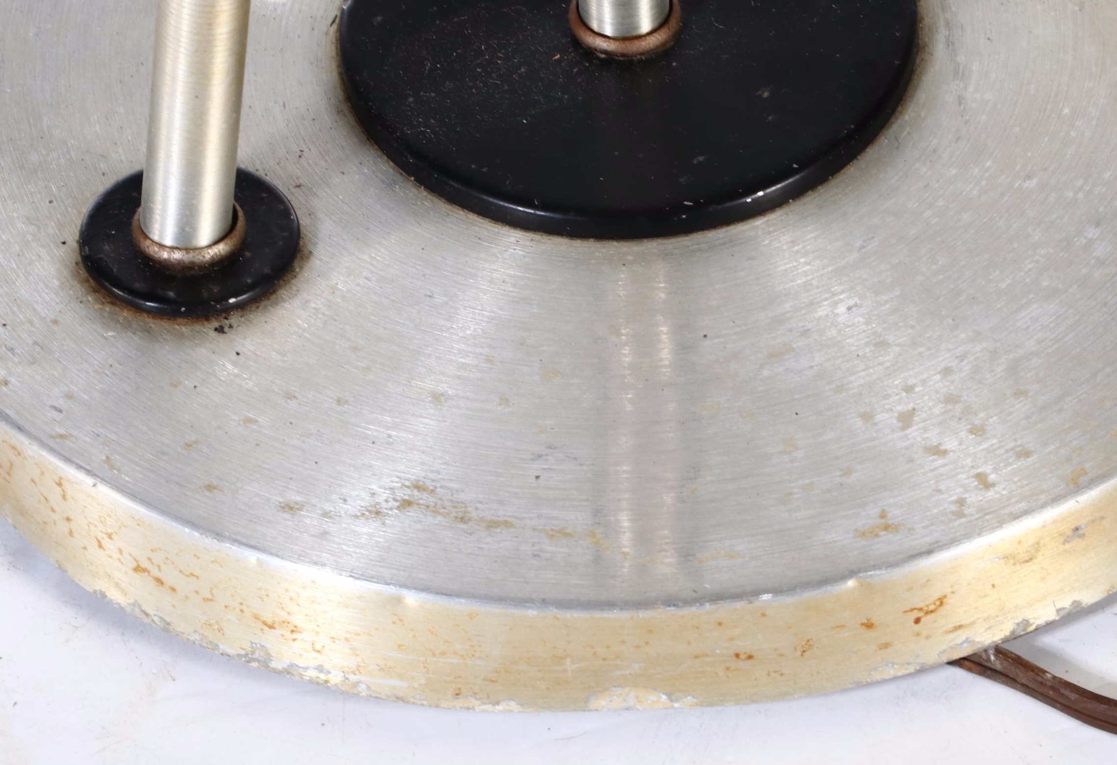 Mid Century Modern Side Table Floor Lamp, Manner of Gerald Thurston