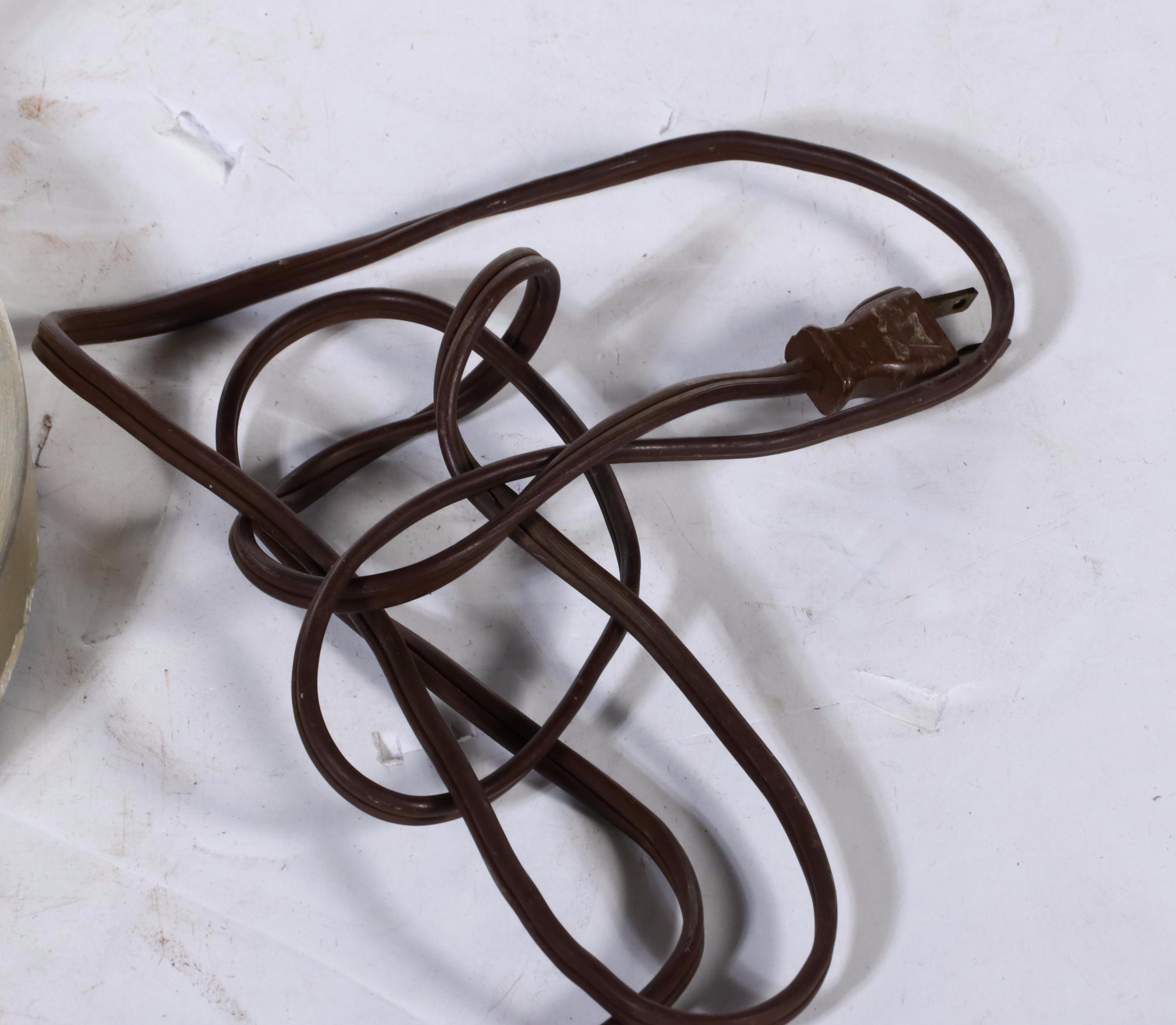 Mid Century Modern Side Table Floor Lamp, Manner of Gerald Thurston