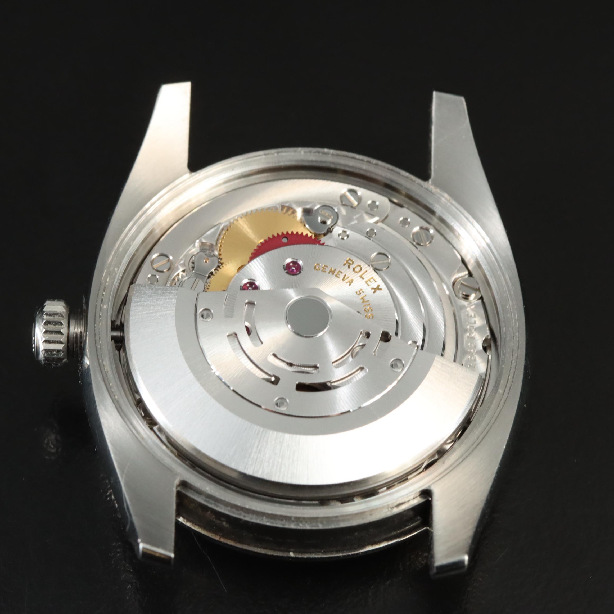 Rolex Oyster Perpetual Date 115200 White Dial Steel Automatic Watch