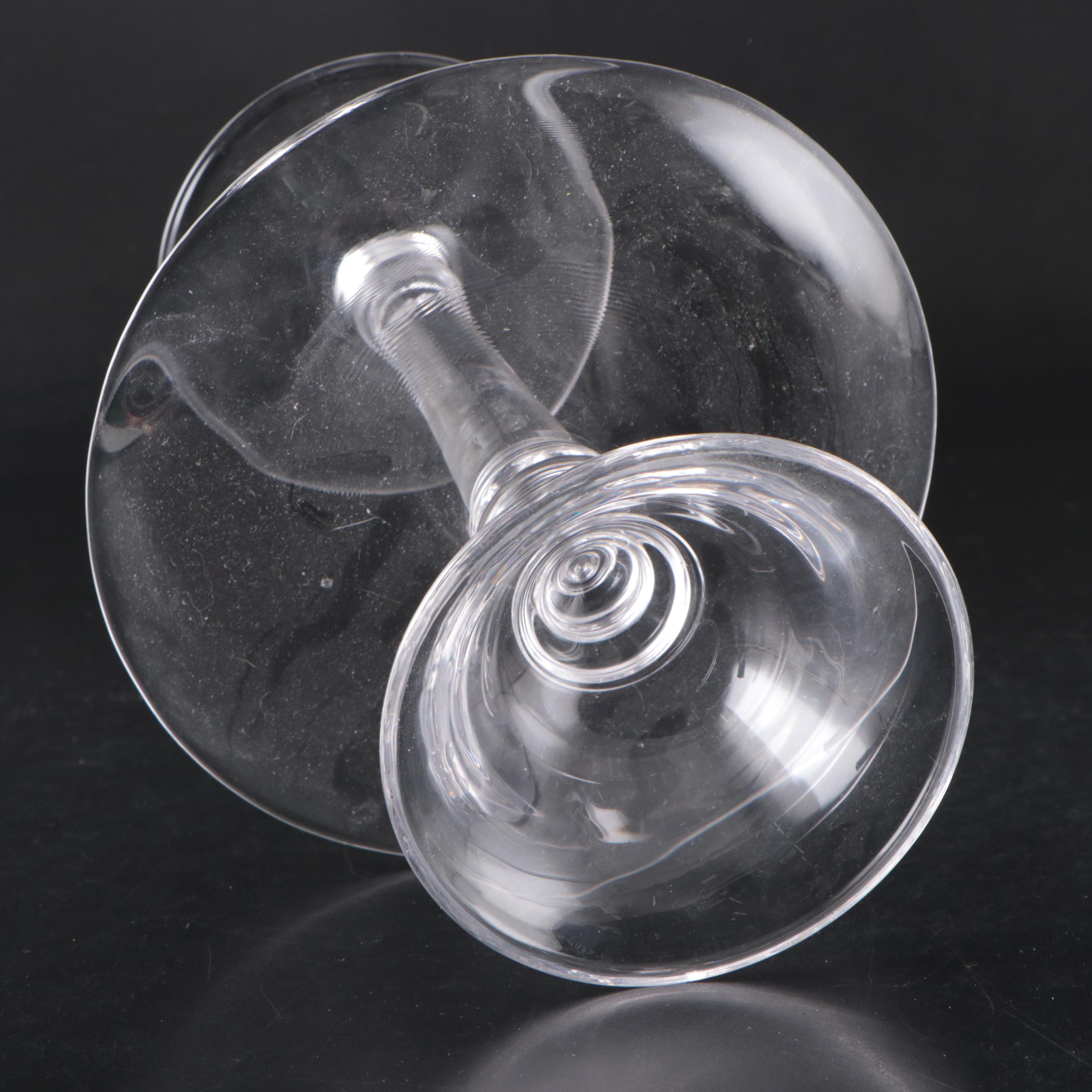 Venetian Style Glass Candelabra Vase and Two-Tier Pedestal Platter