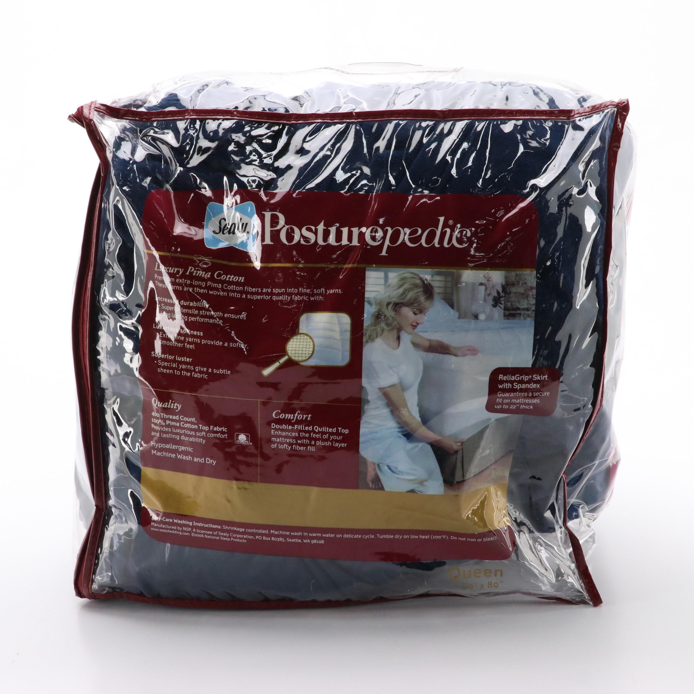 Sealy Posturepedic Mattress Pad, Altavida and Bella Russo Queen Sized Sheet Sets